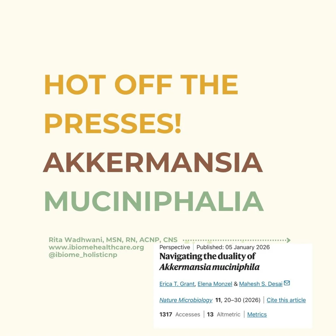 👩🏻&zwj;⚕️ 💫The last few slides show trends in Akkermansia levels! 

🧬&nbsp;3 ways to support Akkermansia 👉the&nbsp;iBiome&nbsp;way:

1️⃣&nbsp;Feed the mucus layer &bull; Soluble fibers (pectin, psyllium, resistant starch) &bull; Polyphenols (ber