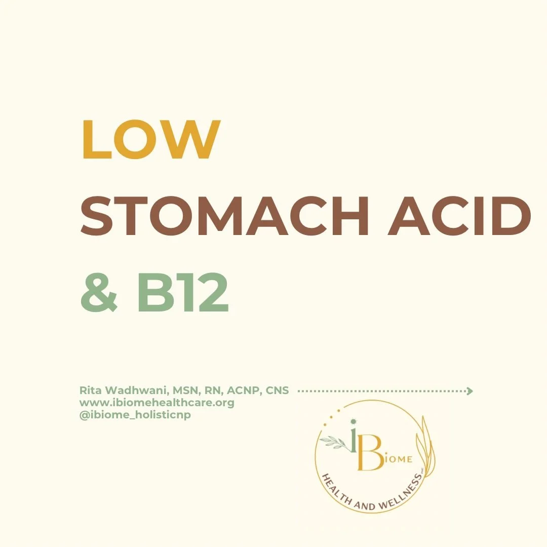 👉 Vitamin B12 deficiency is often approached as a simple intake issue.

👉But physiologically, #B12 absorption is more complex.

It requires:
	&bull;	adequate #stomachacid to release B12 from food
	&bull;	intrinsic factor produced by gastric parieta