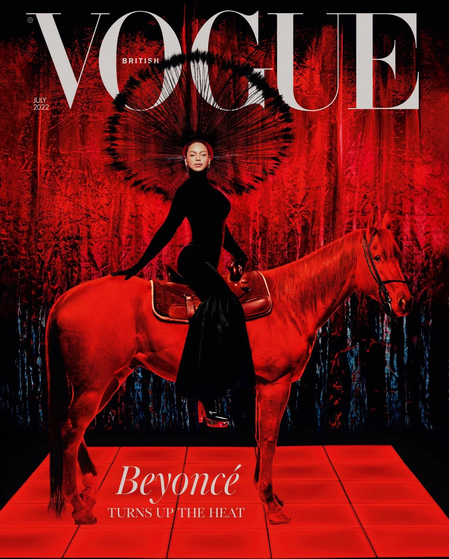 Beyoncé Cover Shoot for British Vogue