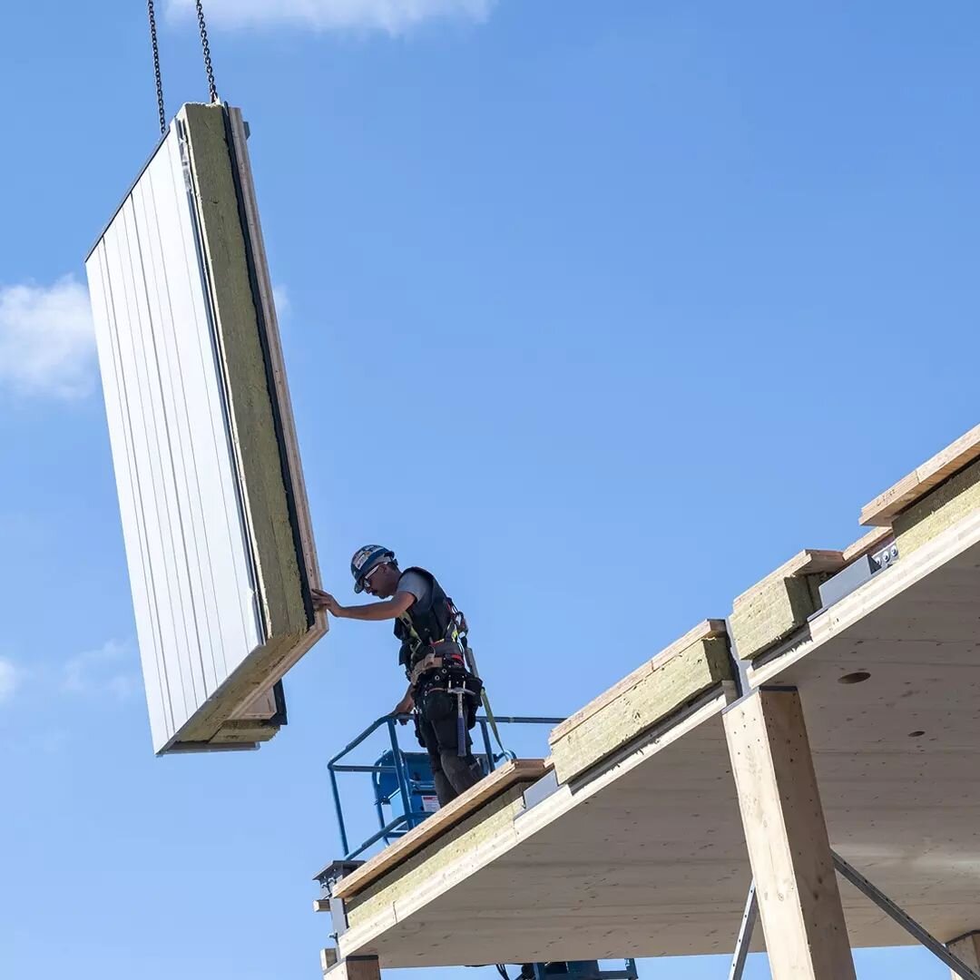 An innovative way to build  that significantly reduces carbon footprint and construction time is by using prefabricated mass timber building systems. An example is Intelligent City&rsquo;s Platforms for Life (P4L), which is a structural system of flo