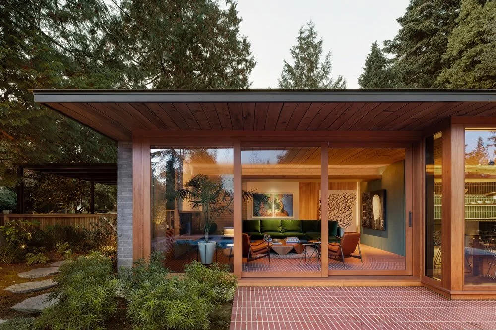 A mid-century rebel, holding its ground firm.

Set into a south-sloping Vancouver neighbourhood this 1952 Ron Thom&ndash;designed home is tucked beneath cedar, maple, and dogwood trees. Reworked by Thom himself in 1982, the house has now been careful