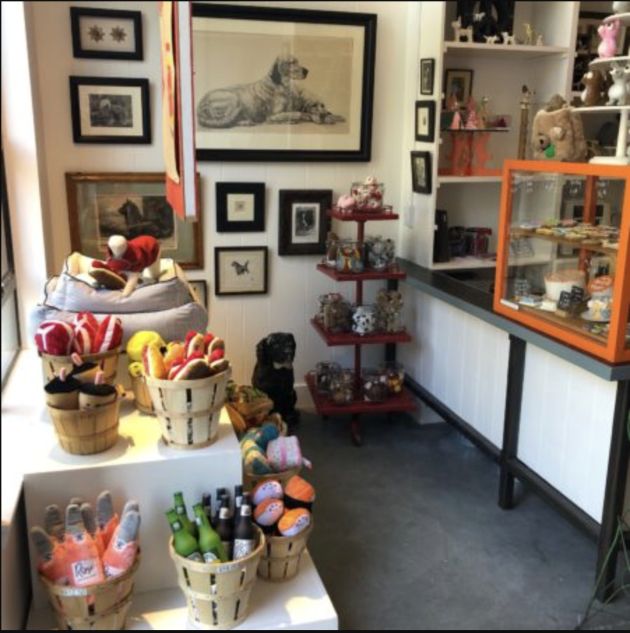 Dog Costumes at George SF pet boutique Mission District Pacific Heights