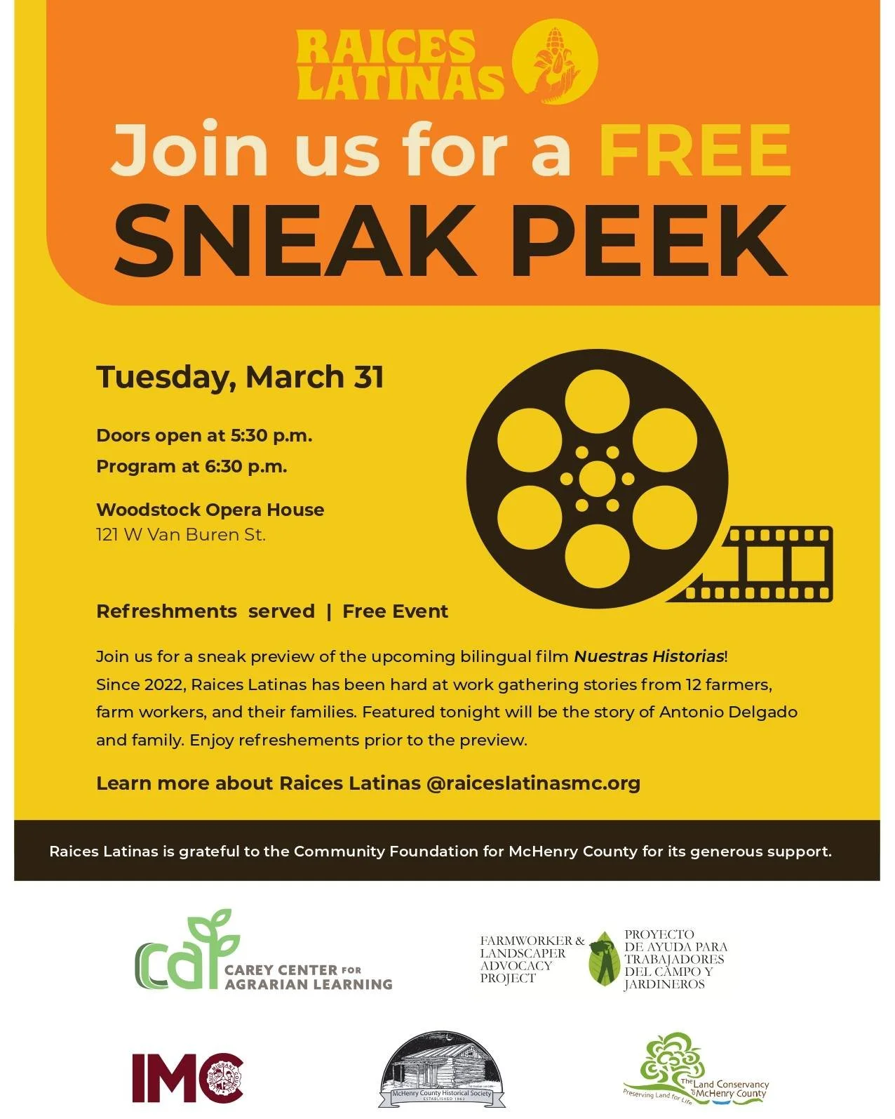 RSVP on Facebook. — See you there!