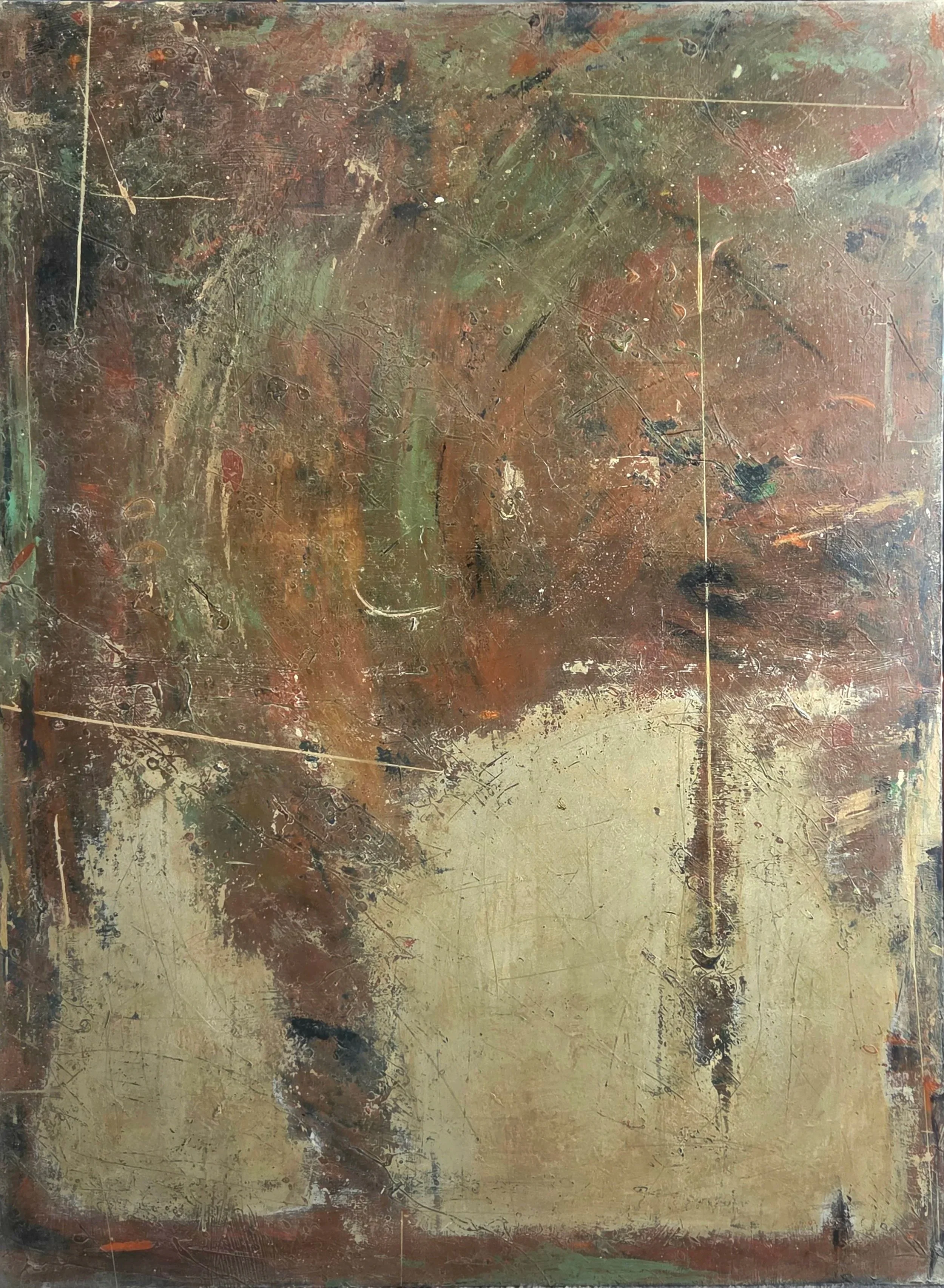Patina | 48 x 36 in | Acrylic on Canvas | 2025 | $1180