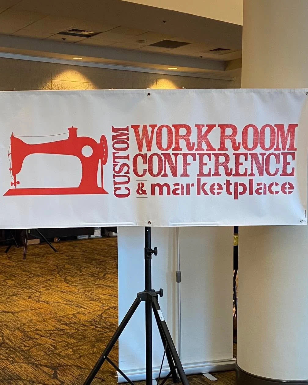 It&rsquo;s been an amazing week. I am so glad I took the time to go to this year&rsquo;s custom_workroom_conference in Tennessee. The marketplace was definitely a highlight.  I restocked my workroom with vendors there, got sneak peeks at new fabric c