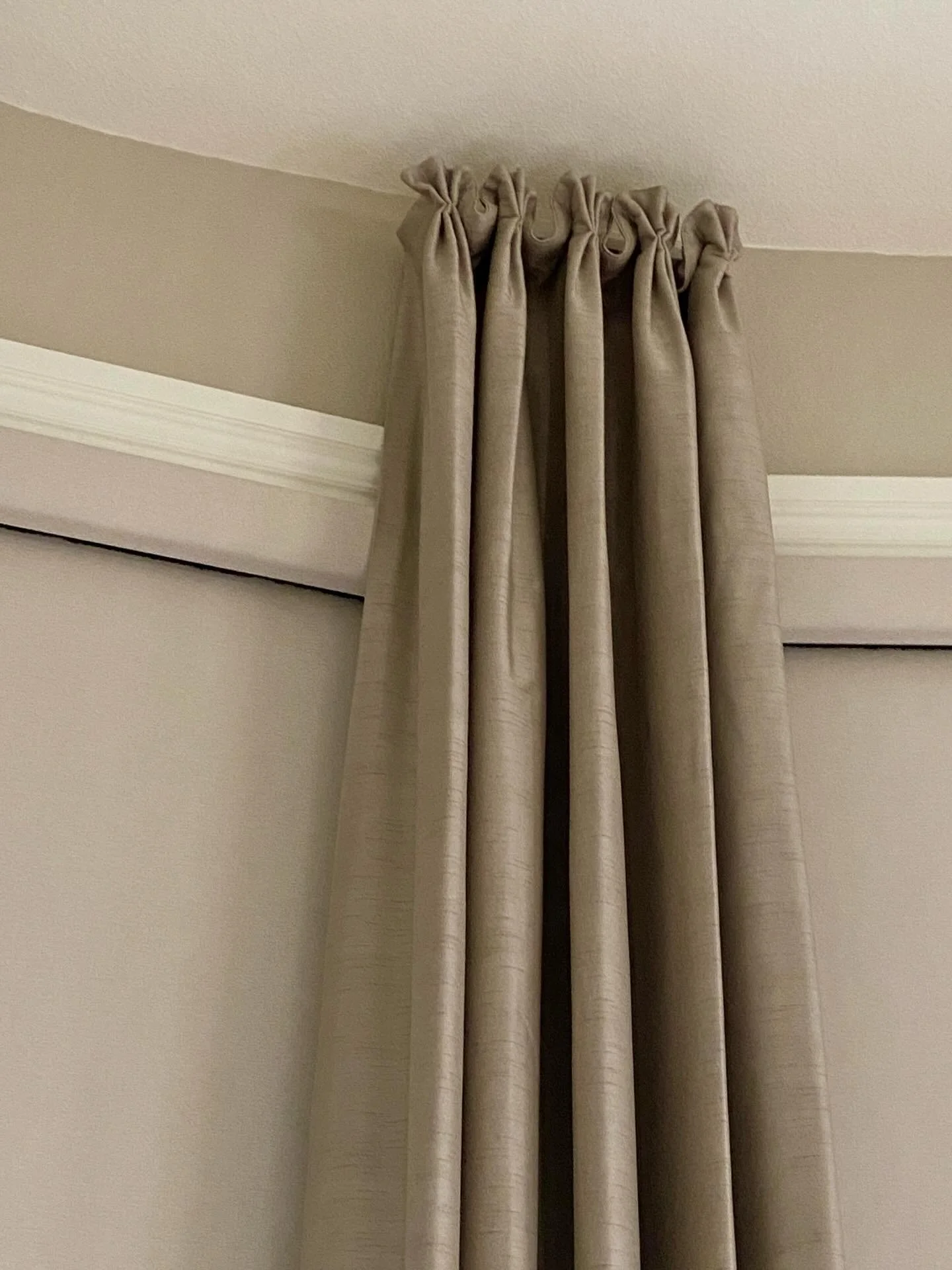 From mock up to install&hellip;I can&rsquo;t wait to see this room finished. Luckily I had an old sample panel from another project that I could reuse for the mock up. The #patemeadows pattern turned out beautifully and the client was thrilled. I lov