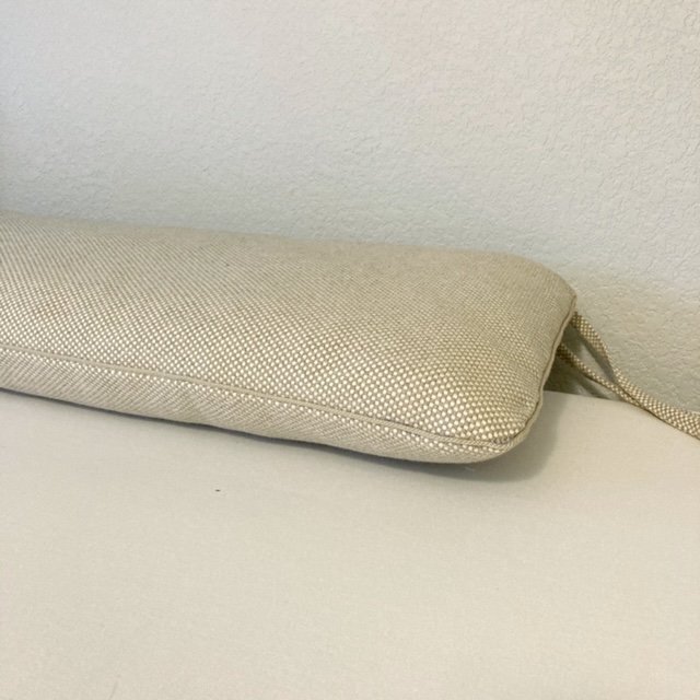 Simple Pillow Cushion with Ties and Self cord