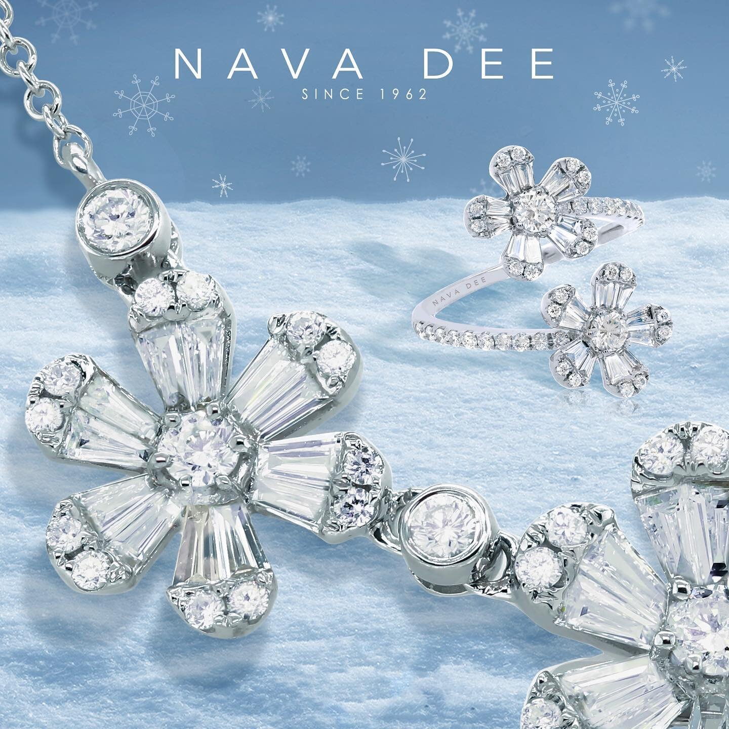 Enter our Winter Wonderland ❄️❄️❄️ A dazzling variety of White Diamond shapes and sizes available now #navadee #flowers