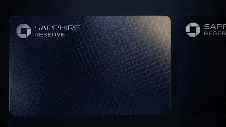 Chase Sapphire Reserve Card Photography