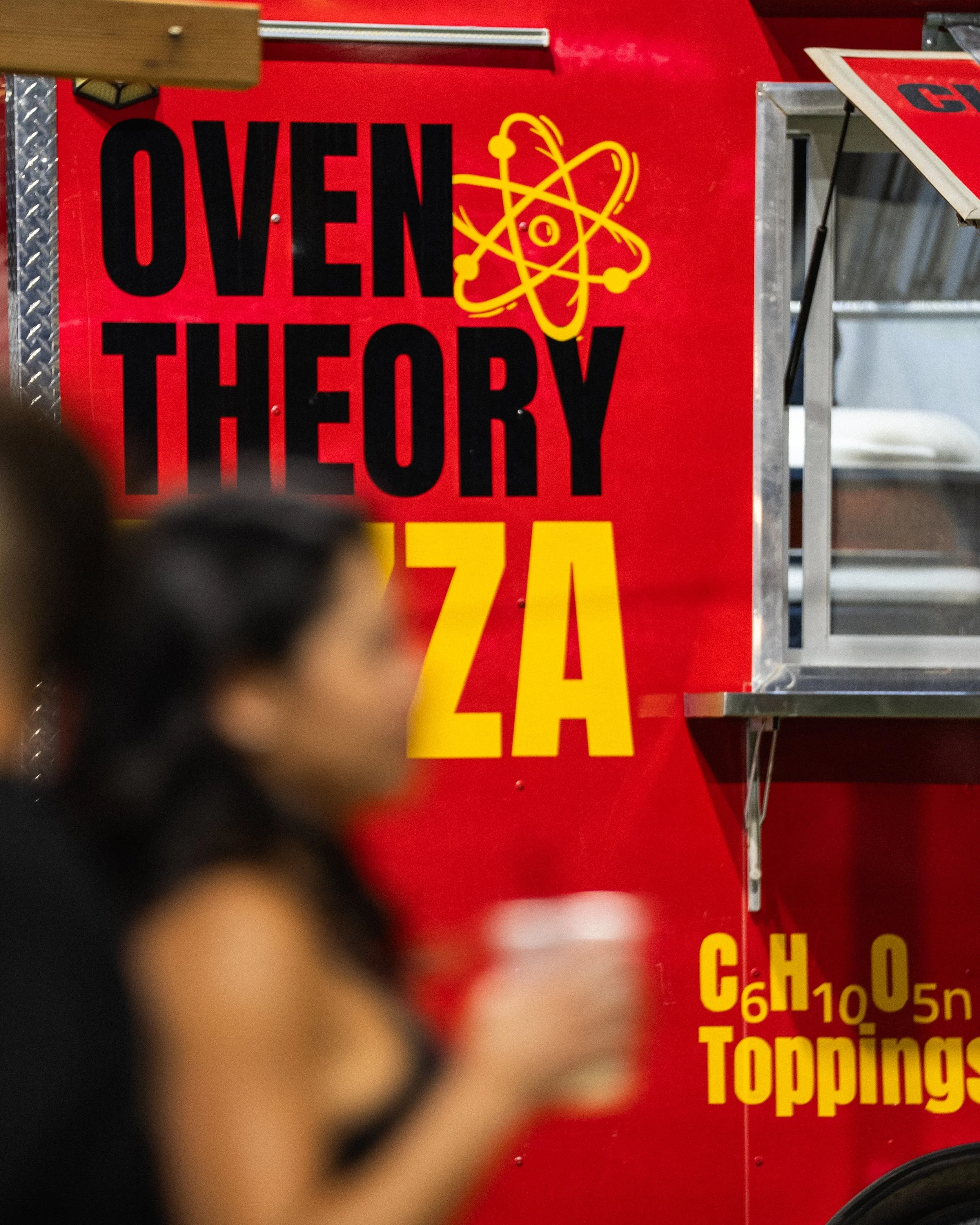 Oven Theory pizza food truck at NEEP Collective food truck park in El Paso