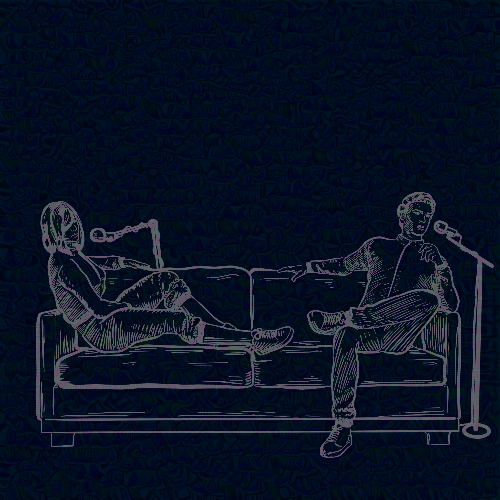 Daphne (left) and Preston (right), two of the characters in Doctor Love. 