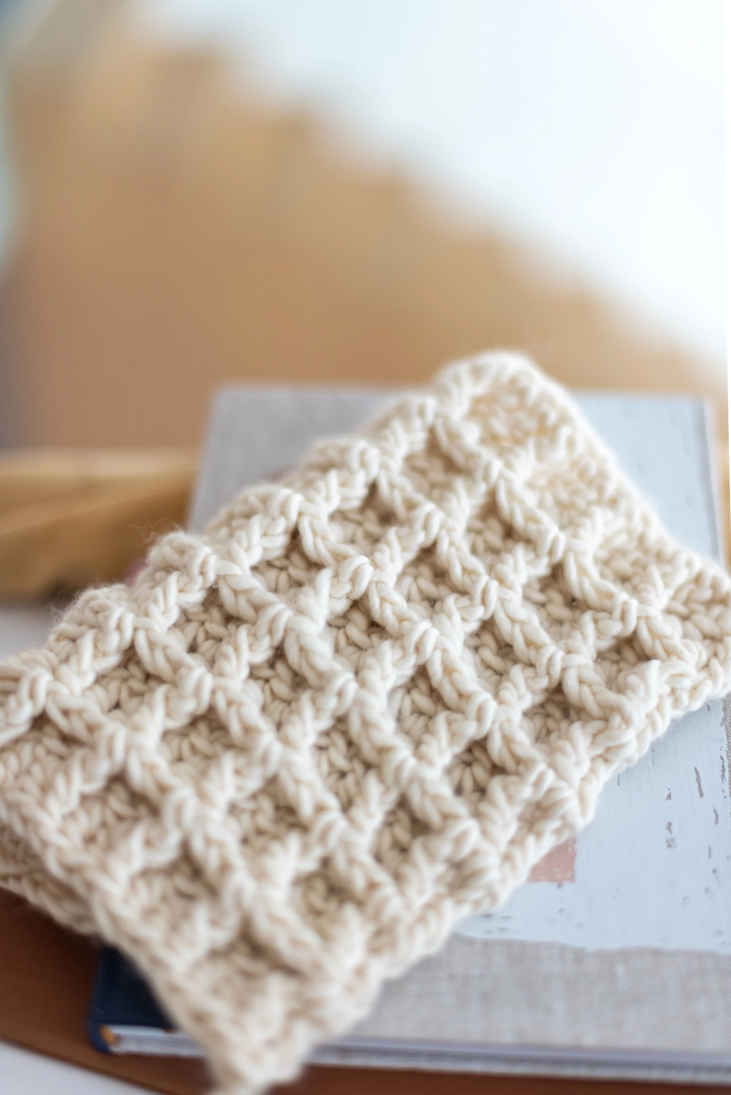 Tutorial for Waffle Crochet Stitch