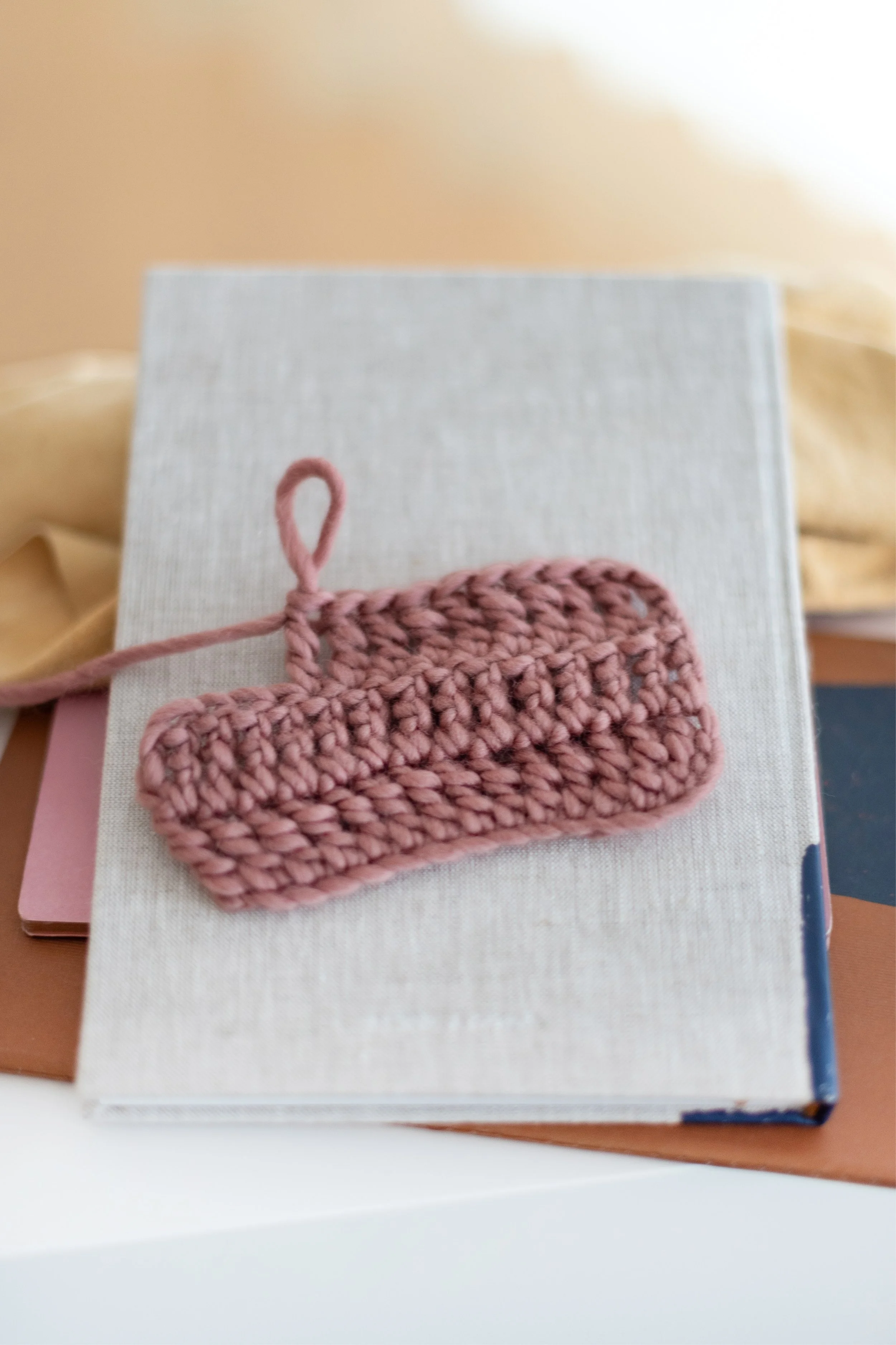 Cochet tutorial treble stitch