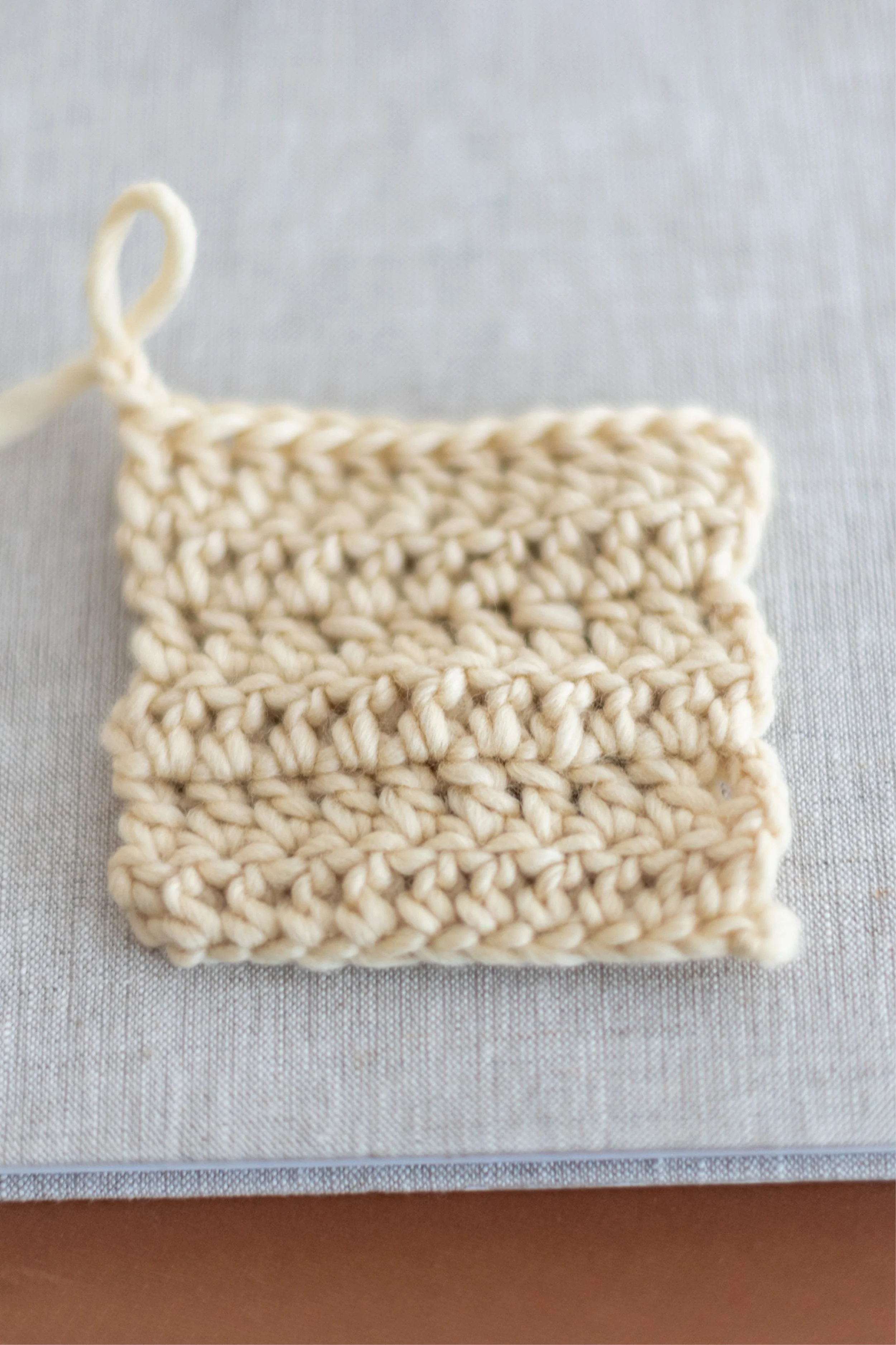 Crochet tutorial double stitch