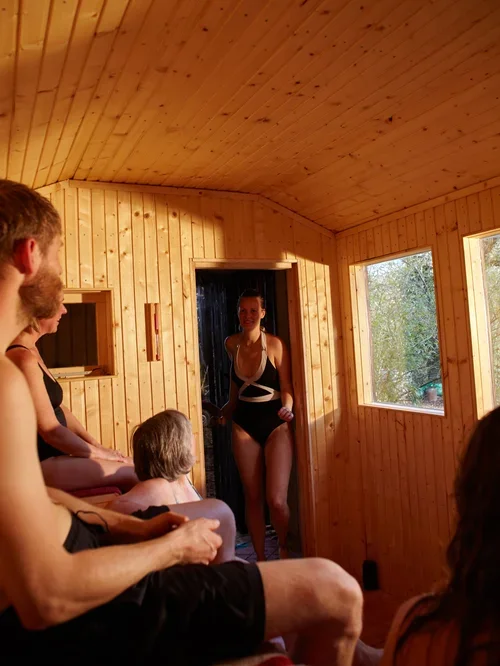 Sauna and a Sit