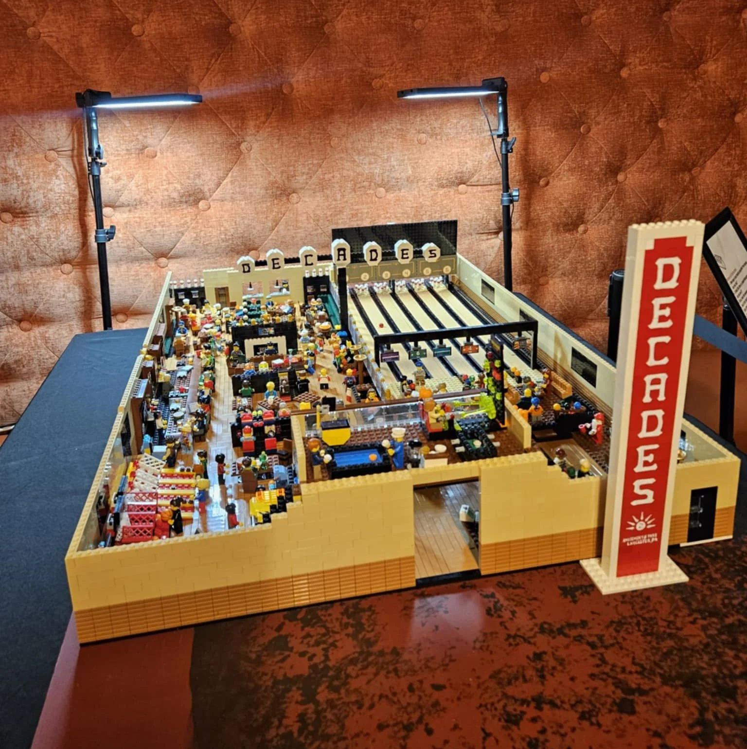 Behind The Build: Team Creates LEGO-Inspired Decades