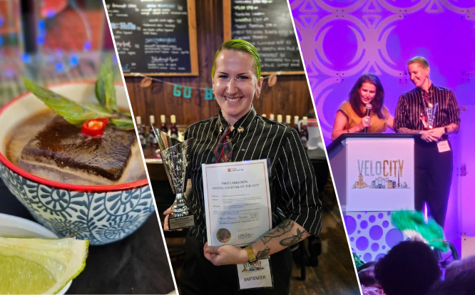Decades Bartender Wins First Place At VeloCity Cocktail Competition