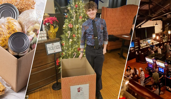 Decades Bartender Plans Food Drive