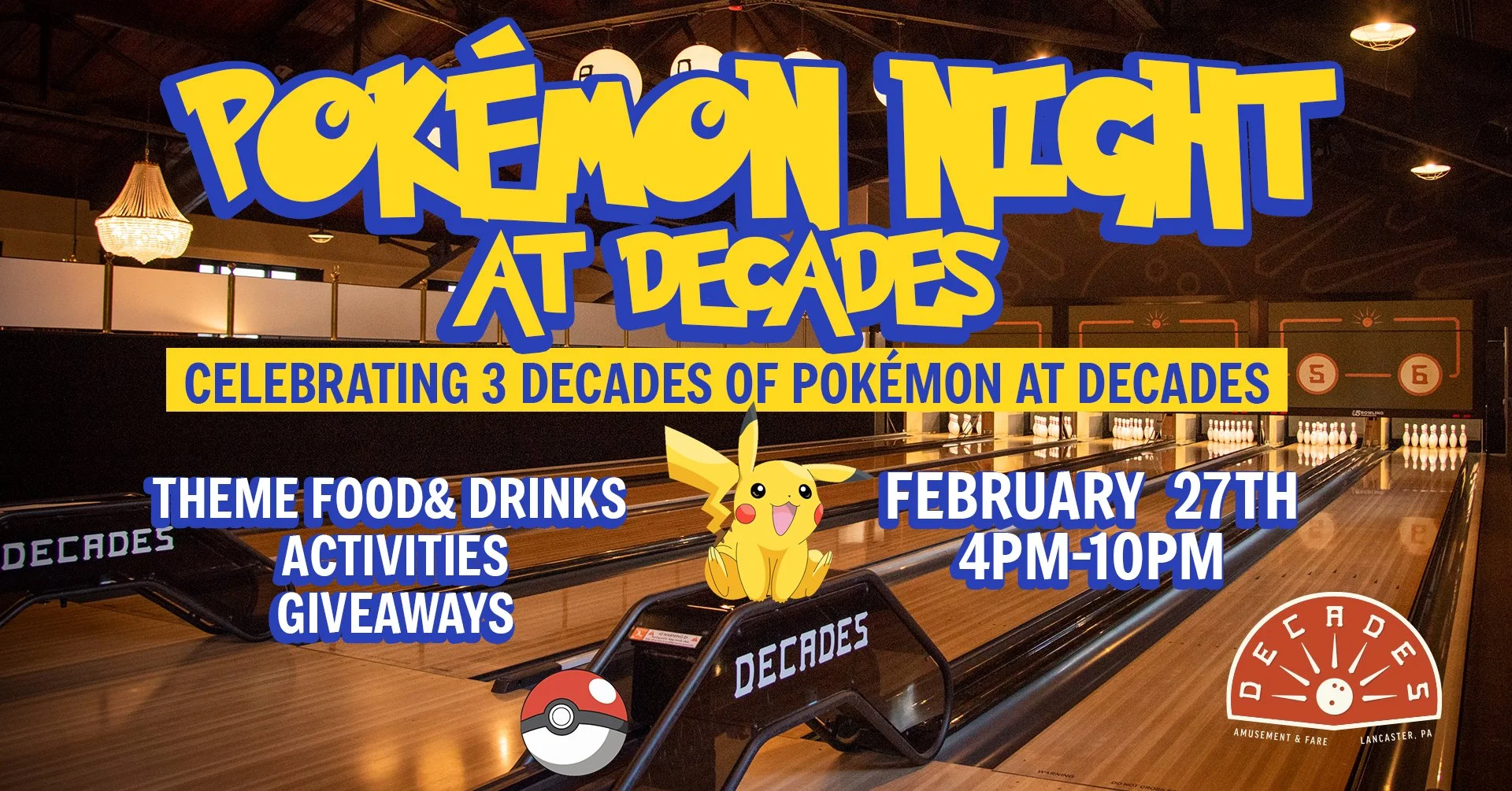 Pokémon Night at Decades - February 27, 2026