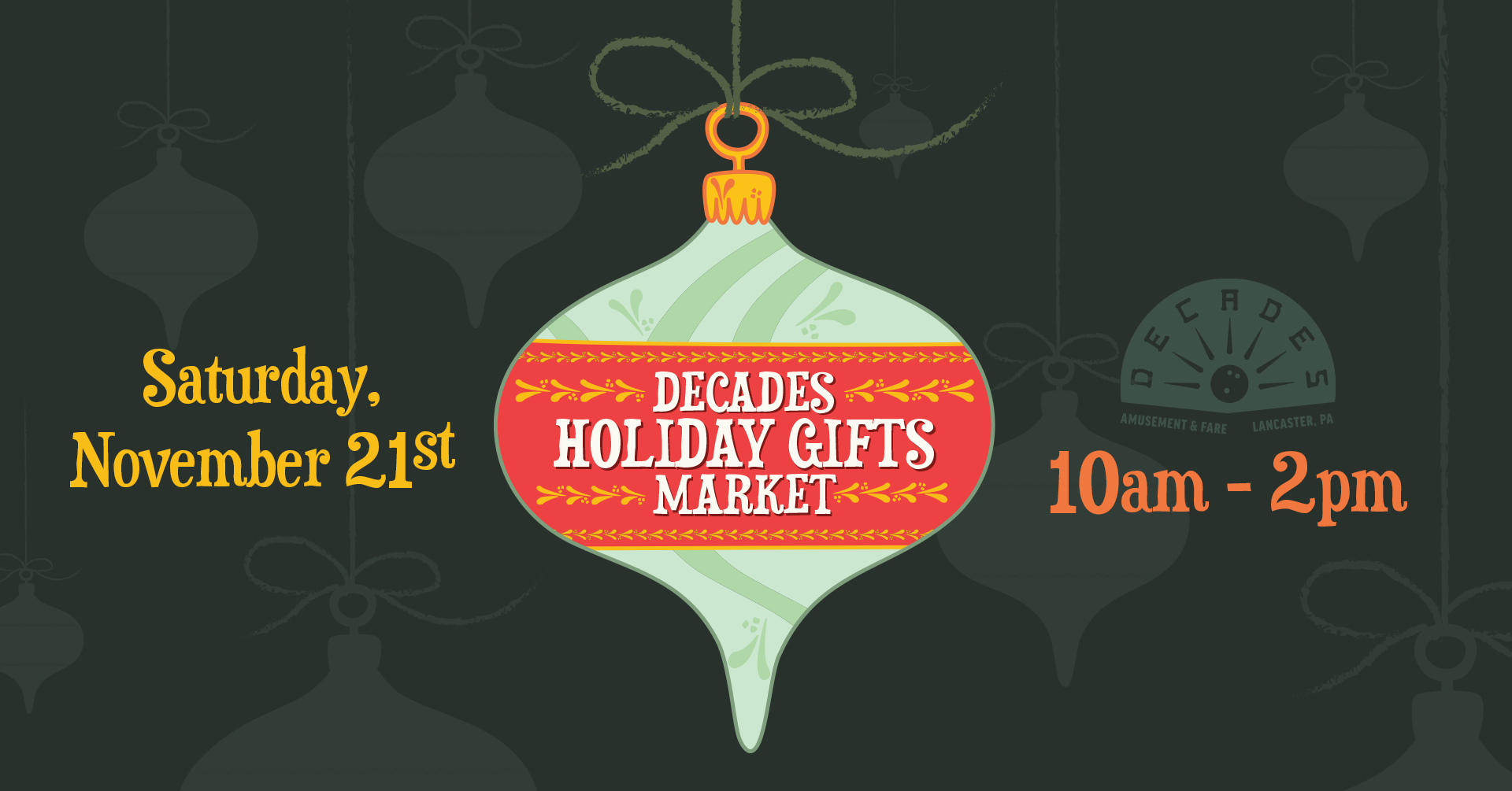 2026 Holiday Gifts Market at Decades
