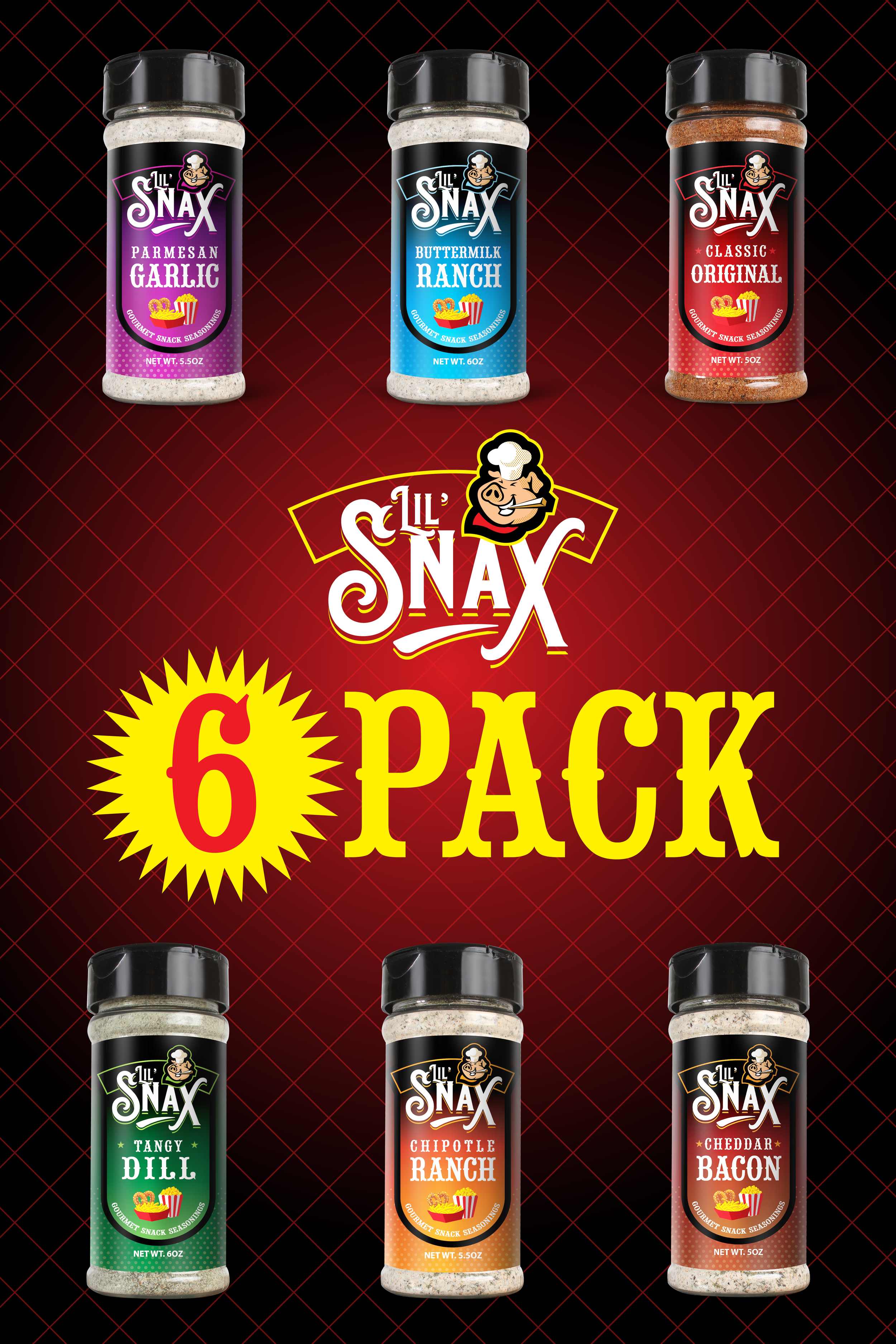 Lil' Snax 6 Pack