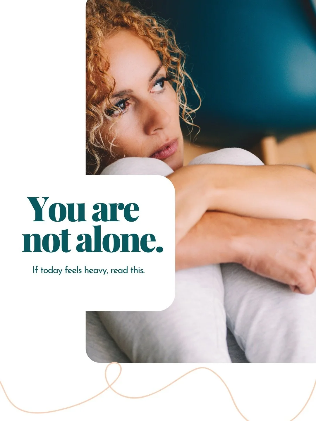 If today feels heavy, I want you to hear this: you are not alone. 💛
Sometimes feeling &ldquo;alone&rdquo; isn&rsquo;t a fact, it&rsquo;s a signal. A signal that your mind and body may be needing support.

Connection is one of the most powerful heali