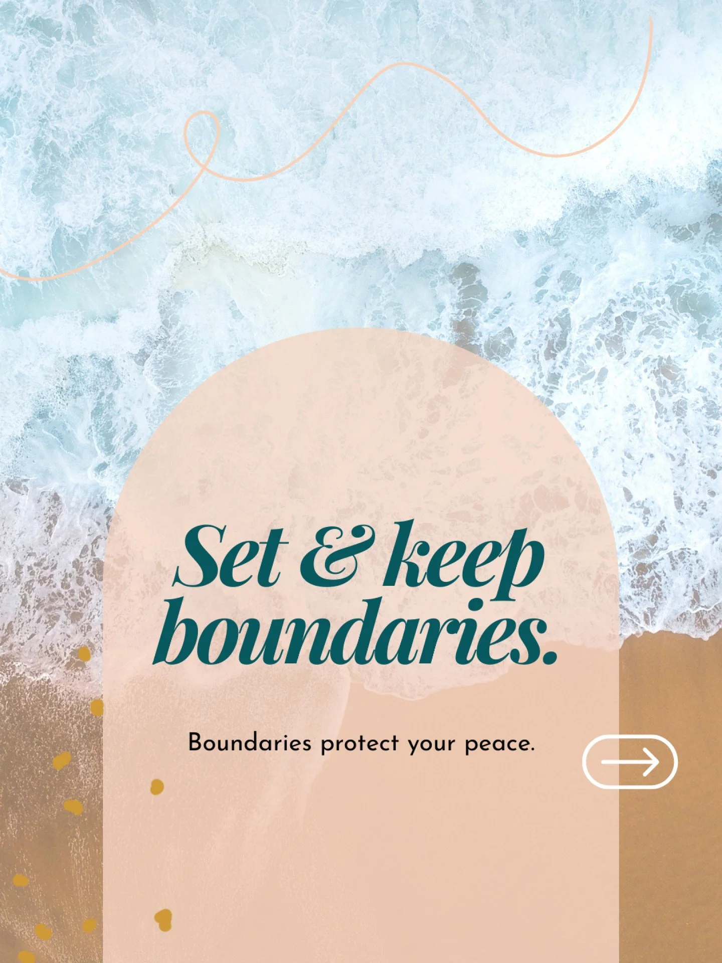Boundaries aren&rsquo;t about controlling other people; they&rsquo;re about protecting your well-being.
 
If boundaries bring up guilt, it doesn&rsquo;t mean you&rsquo;re doing it wrong. It often means you&rsquo;re doing something new.

Try this: Wha