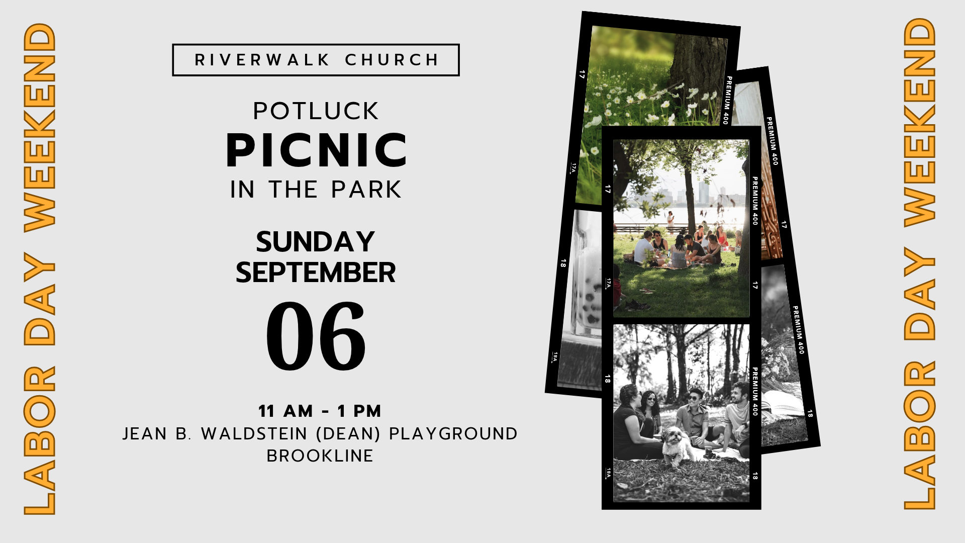 Potluck Picnic in the Park 