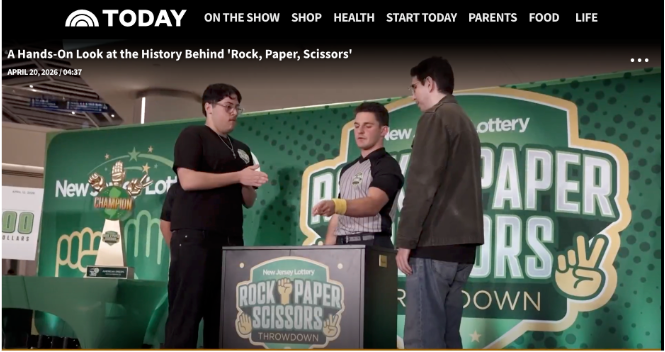 NJ Lotto on the Today Show RPS