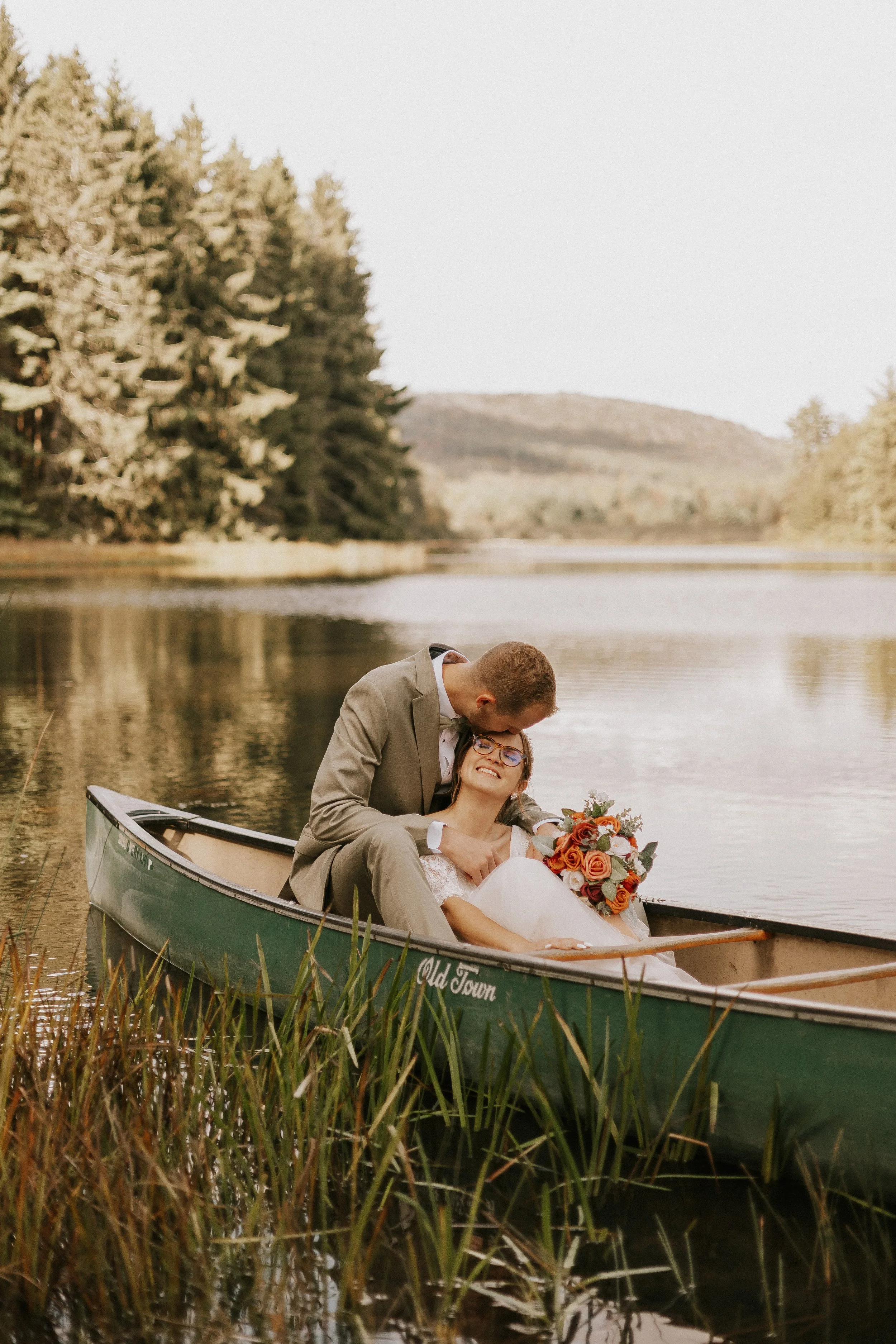 Jen &amp; Jason’s Woodland Elopement at New Germany State Park