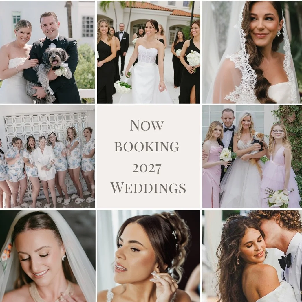 I have a few dates already booked for  2027. If you are a 2027 bride, you can inquire now. 🤍

💌Link in bio will take you to my contact page💌

bocabridalmakeup #palmbeachbridal #southfloridamakeupartist #fortlauderdalemakeup #jupitermakeupartist #w