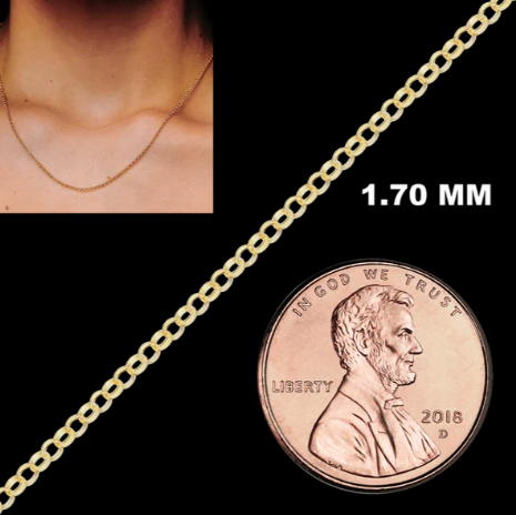 14K Solid Gold Chain