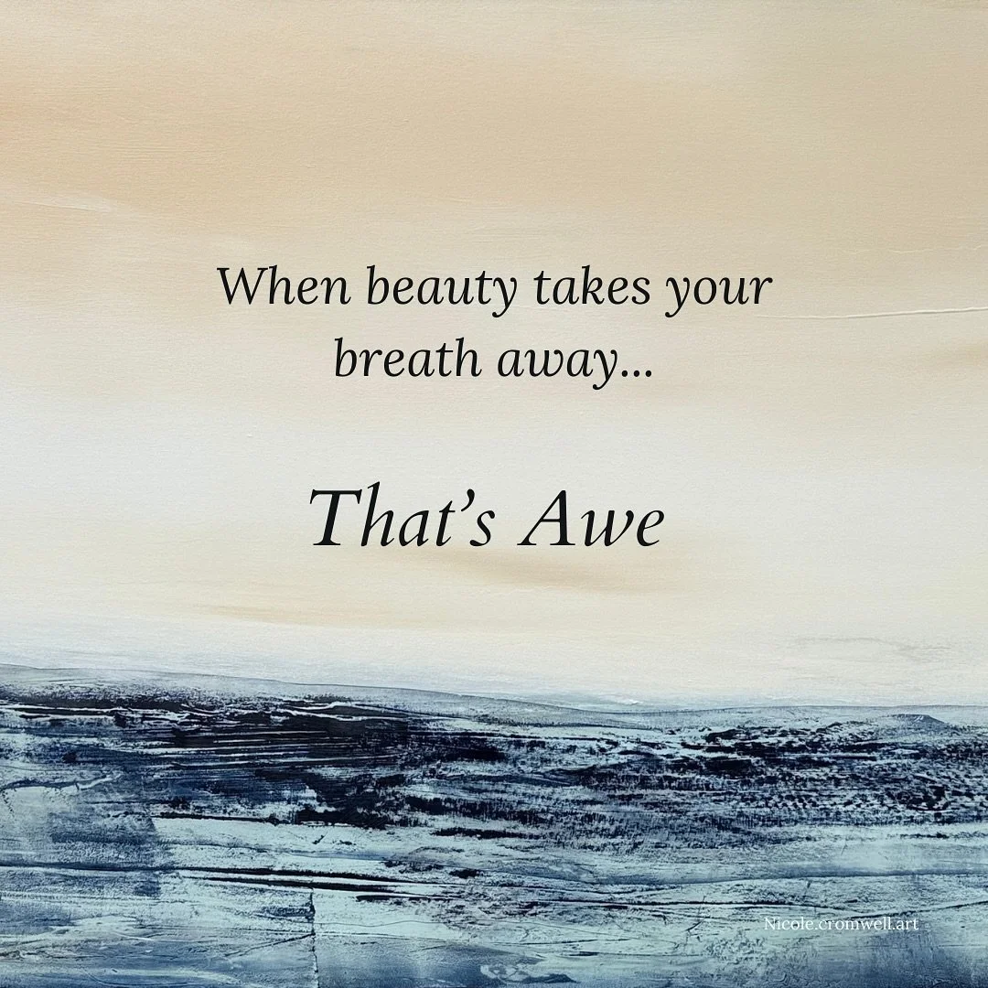 Have you ever felt so moved by something&mdash;a sunset, a song, a moment&mdash;that it stopped you in your tracks? 

🌅 That&rsquo;s awe.

And science shows it&rsquo;s more than a feeling:

🧘🏻&zwj;♀️Nervous system reset: Awe lowers stress hormones