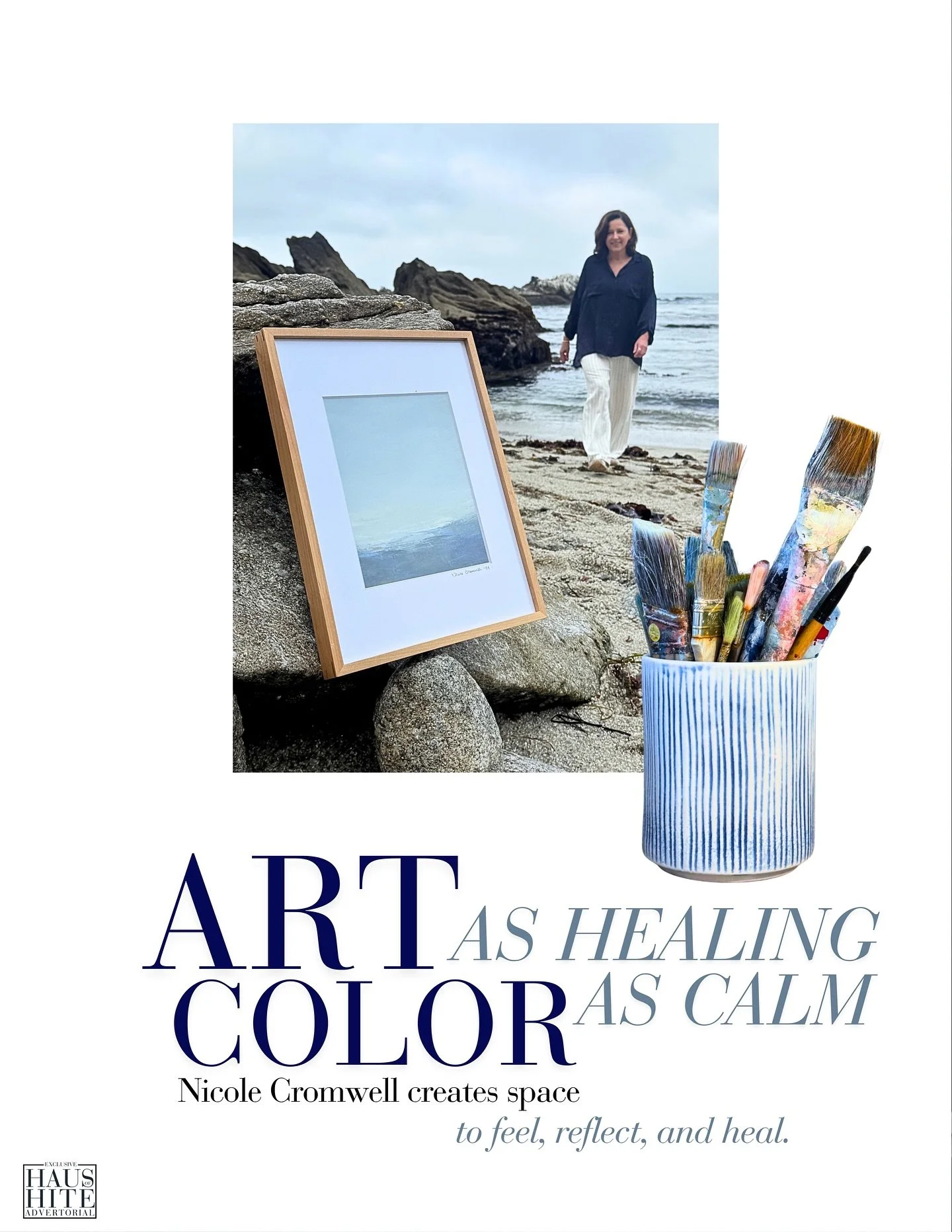 Grateful and honored to be a part of this beautiful inaugural edition of the @hausofhite Artisan Guide to Carmel-by-the-Sea with so many incredibly talented local vendors, artists, and community members. 

Meeting Jon Hite outside my gallery a few mo