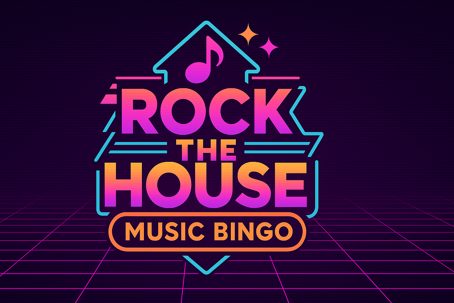 Rock the House Music Bingo