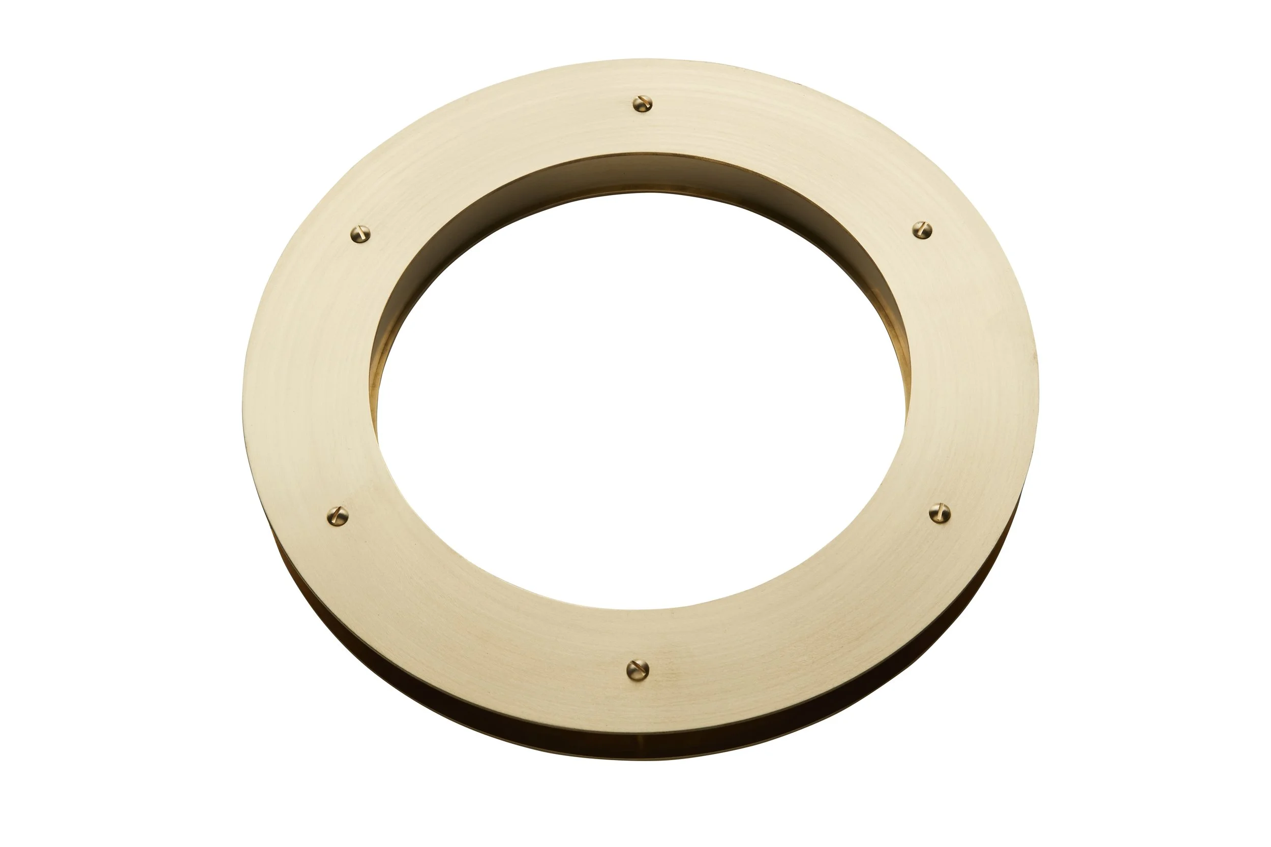 Antique Brass circular vision panel