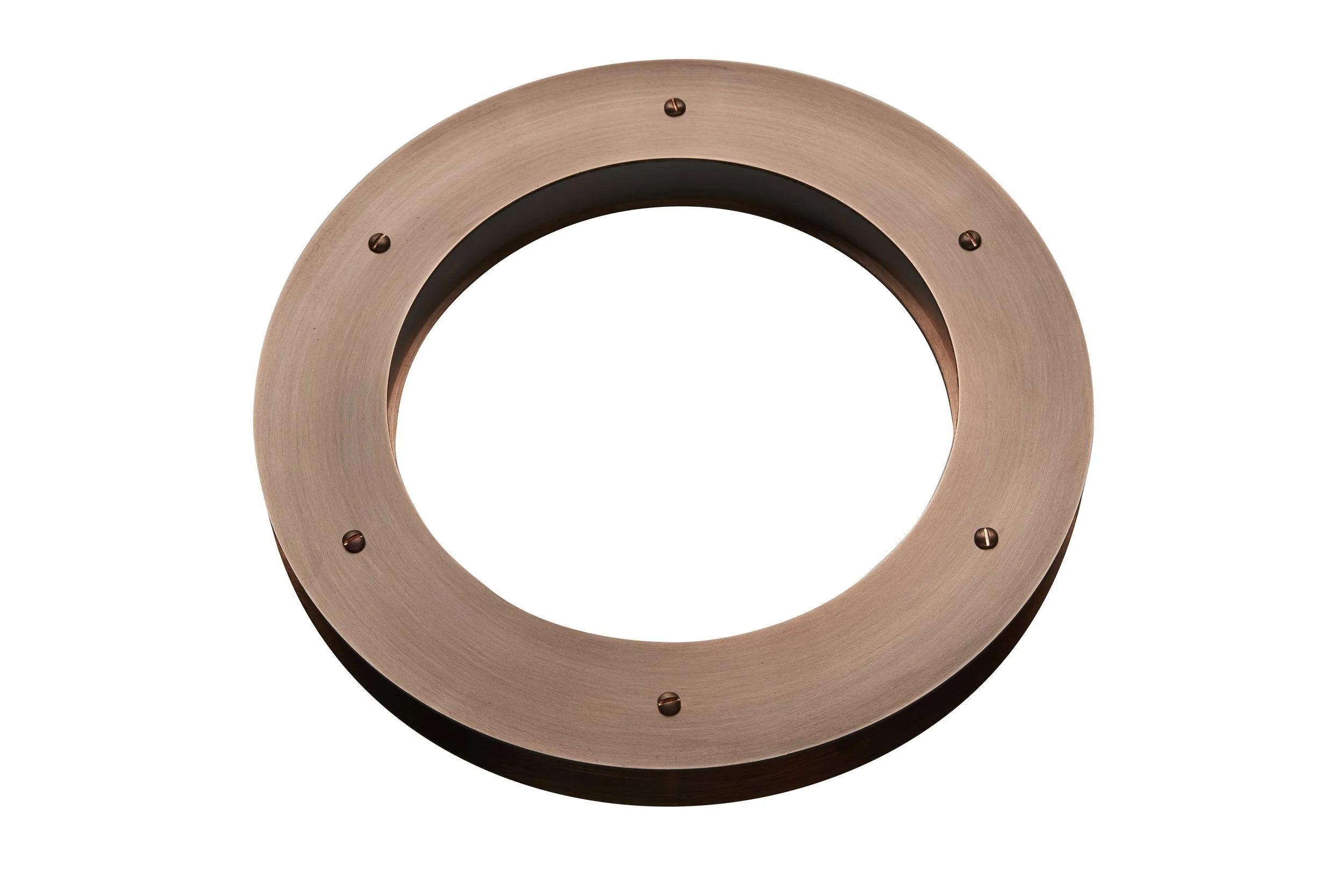 Antique Copper circular vision panel