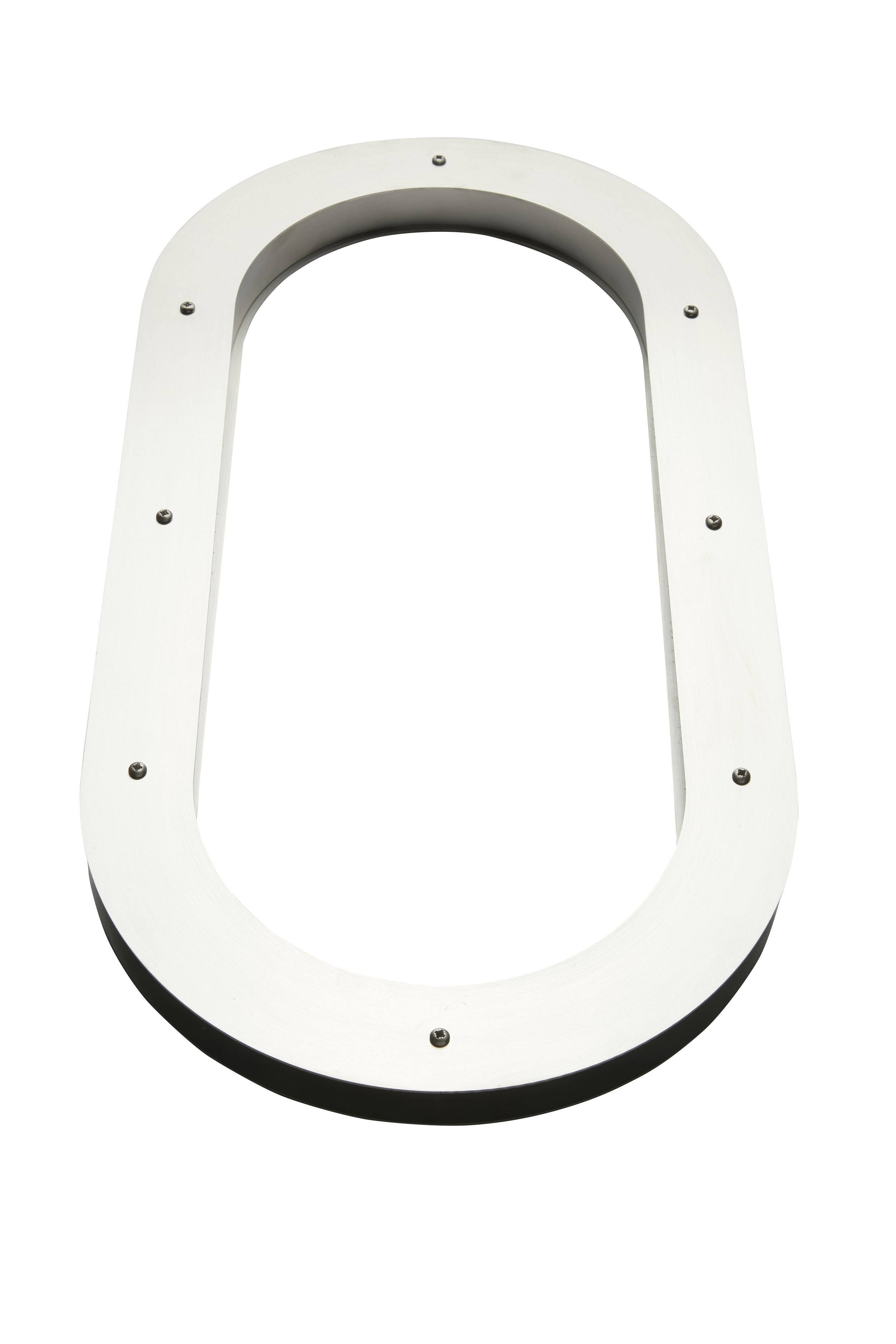 Stainless Steel racetrack vision panel 