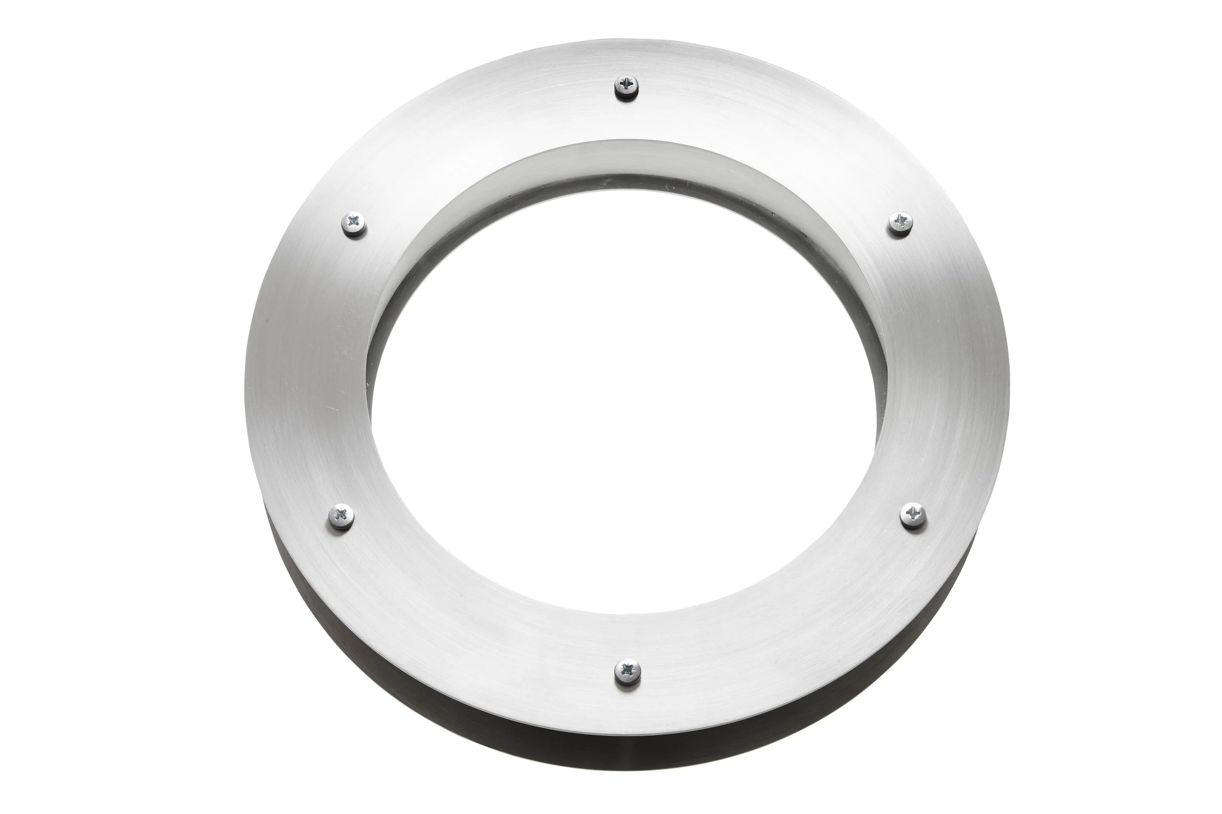 Satin Stainless circular vision panel 