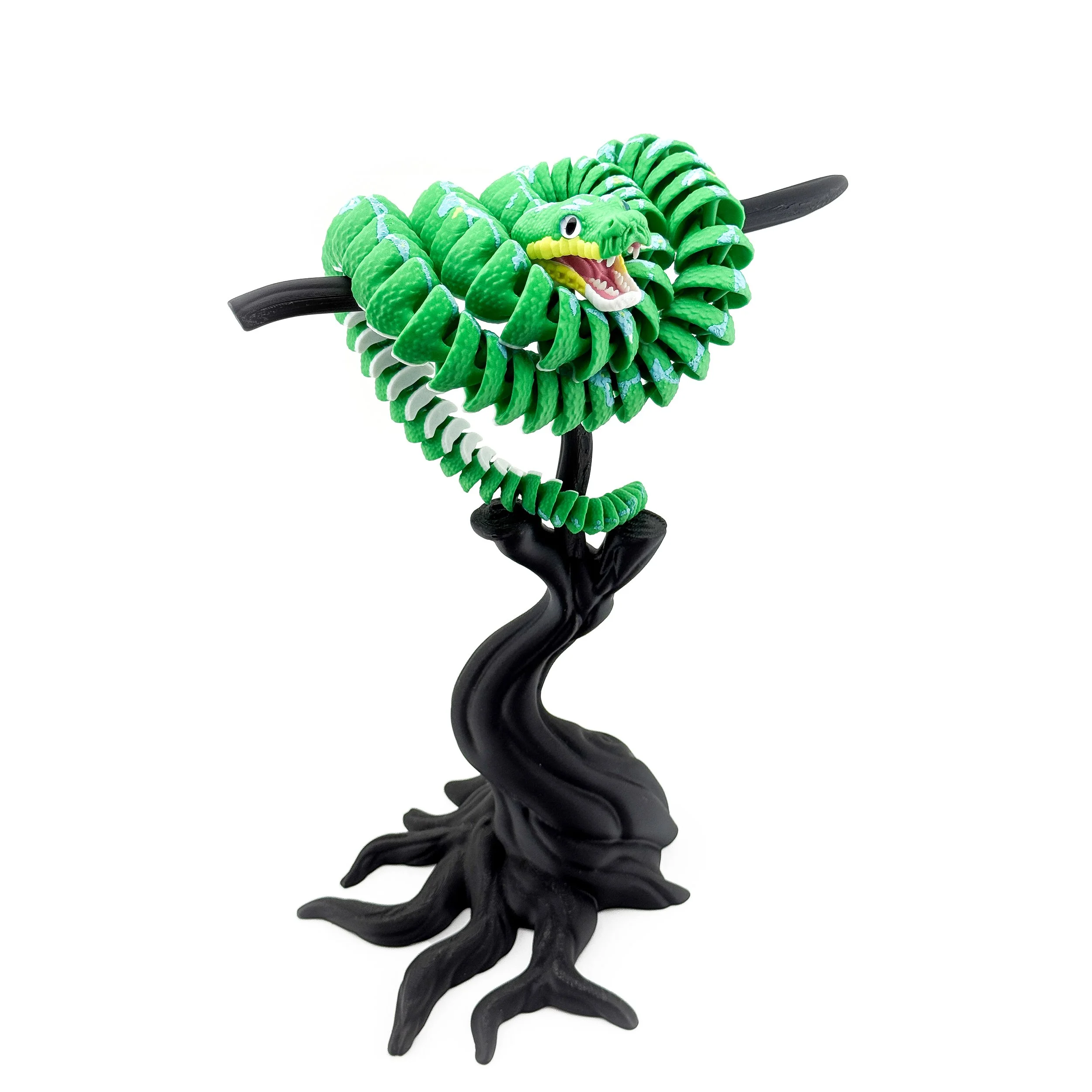 Realistic Green Tree Python