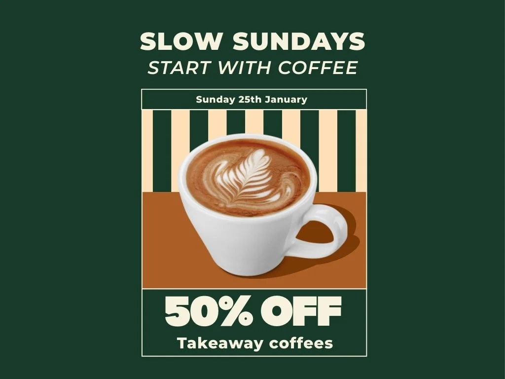 Poster for an art exhibition by Mileto Rome, featuring a large gold frame design and colorful geometric background.