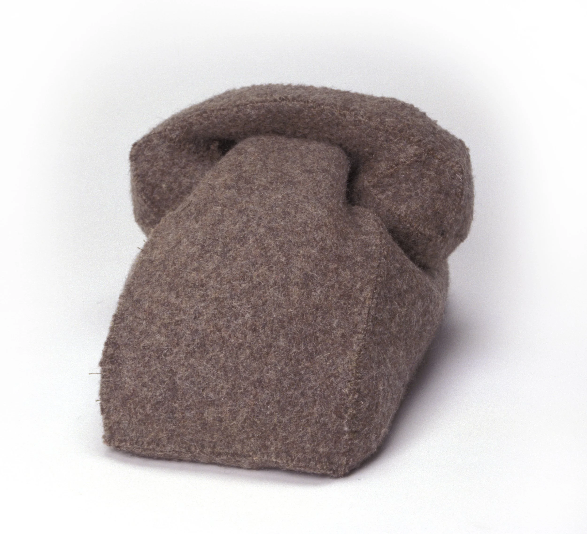 "Telephone", 2002, Blanket, thread, wire, fiberfill, 5 x 8 x 6 inches