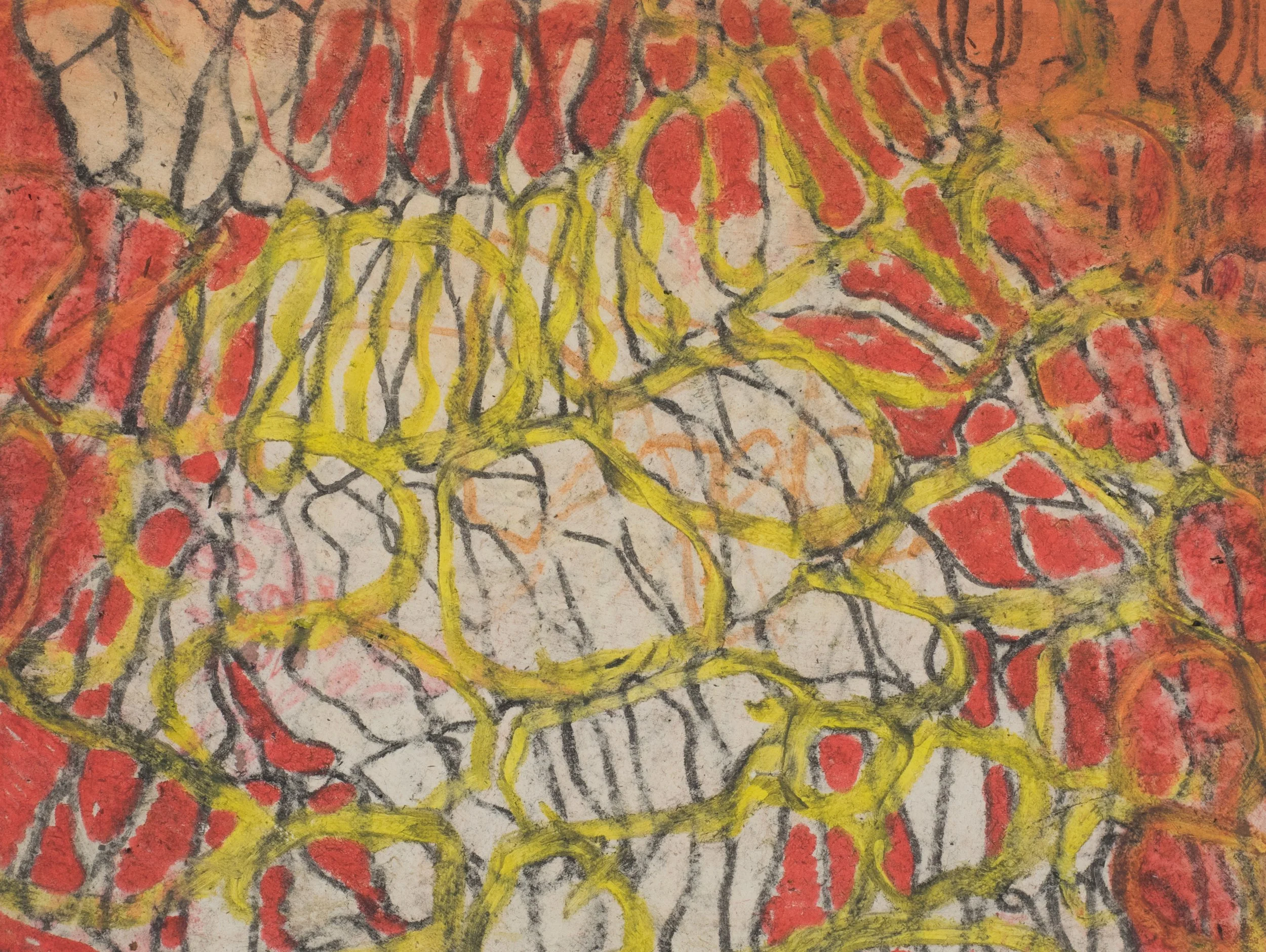 Untitled, 2017, Colored pencil on paper, 5.5 x 6.25 inches