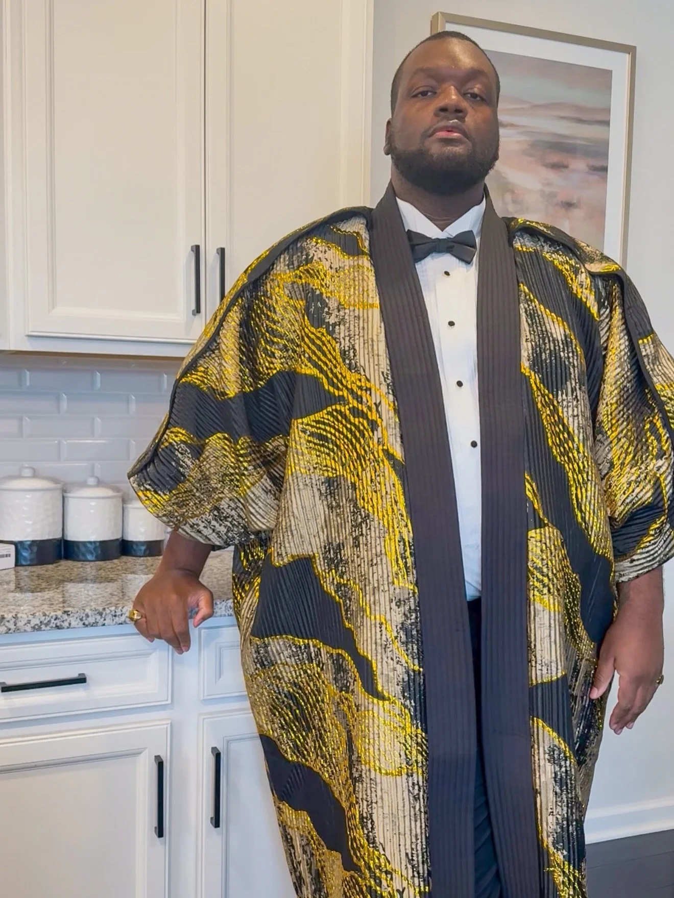 The Inspiration ✨

Last night&rsquo;s look for the Coveted Couture Gala was inspired by the legendary Andr&eacute; Leon Talley, known for his fabulous caftans, kimonos, and robes. A true larger-than-life personality, he embodied the idea that fashion