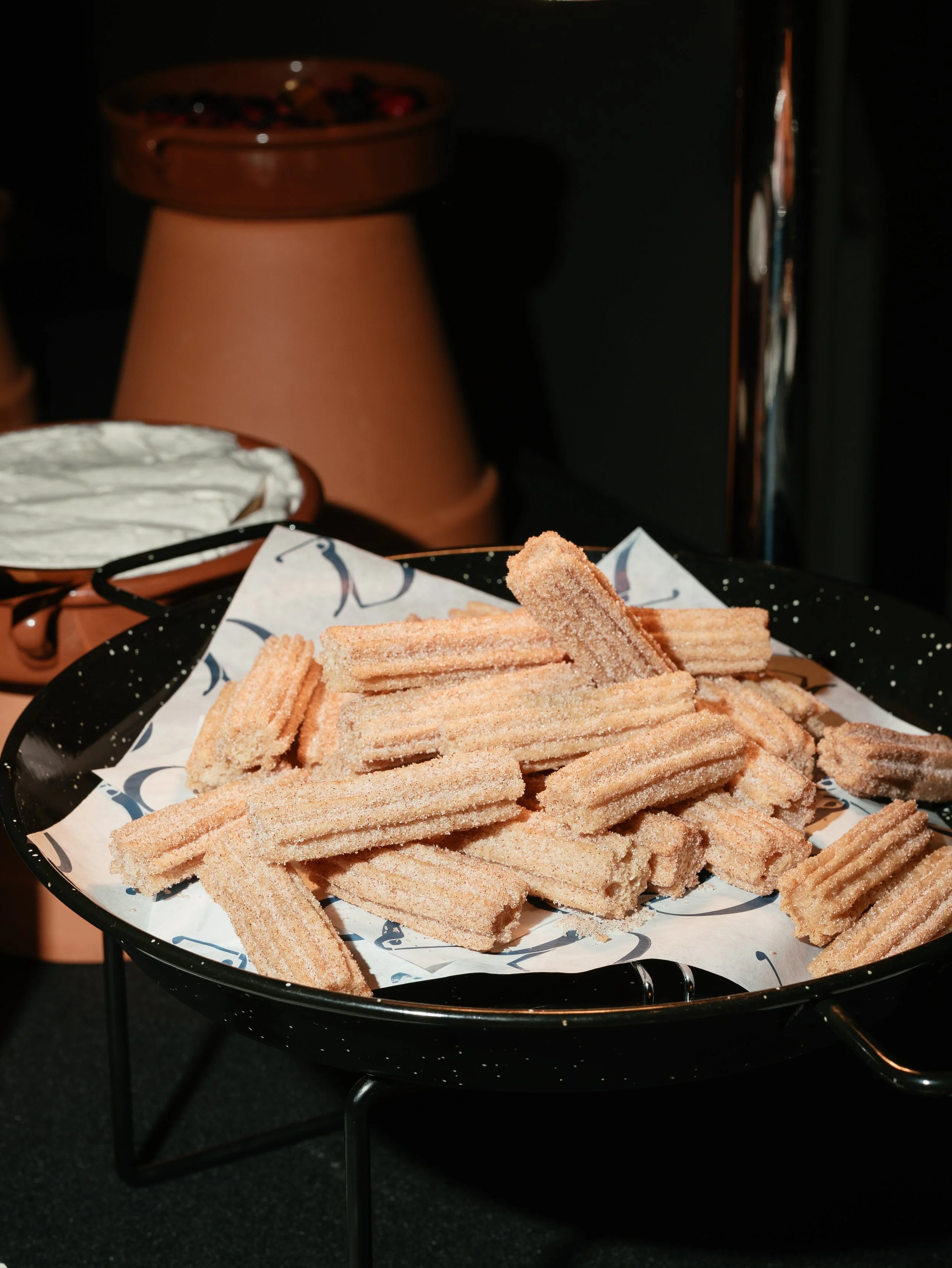 Churros  at Casa Obsidiana Launch Party Photo by Andrew David Photography .jpg