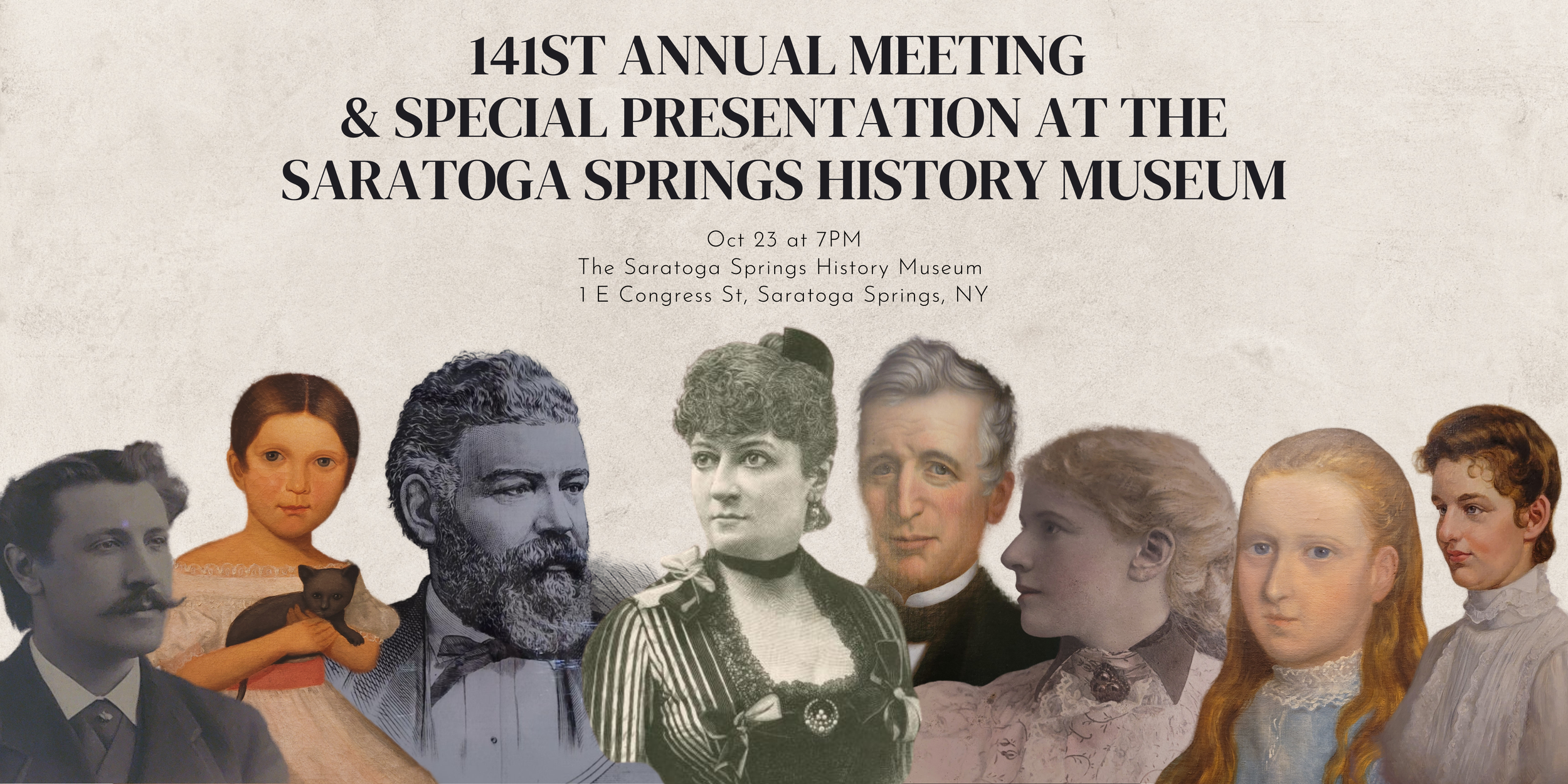 141st Annual Meeting &amp; Special Presentation at The Saratoga Springs History Museum Event Recap