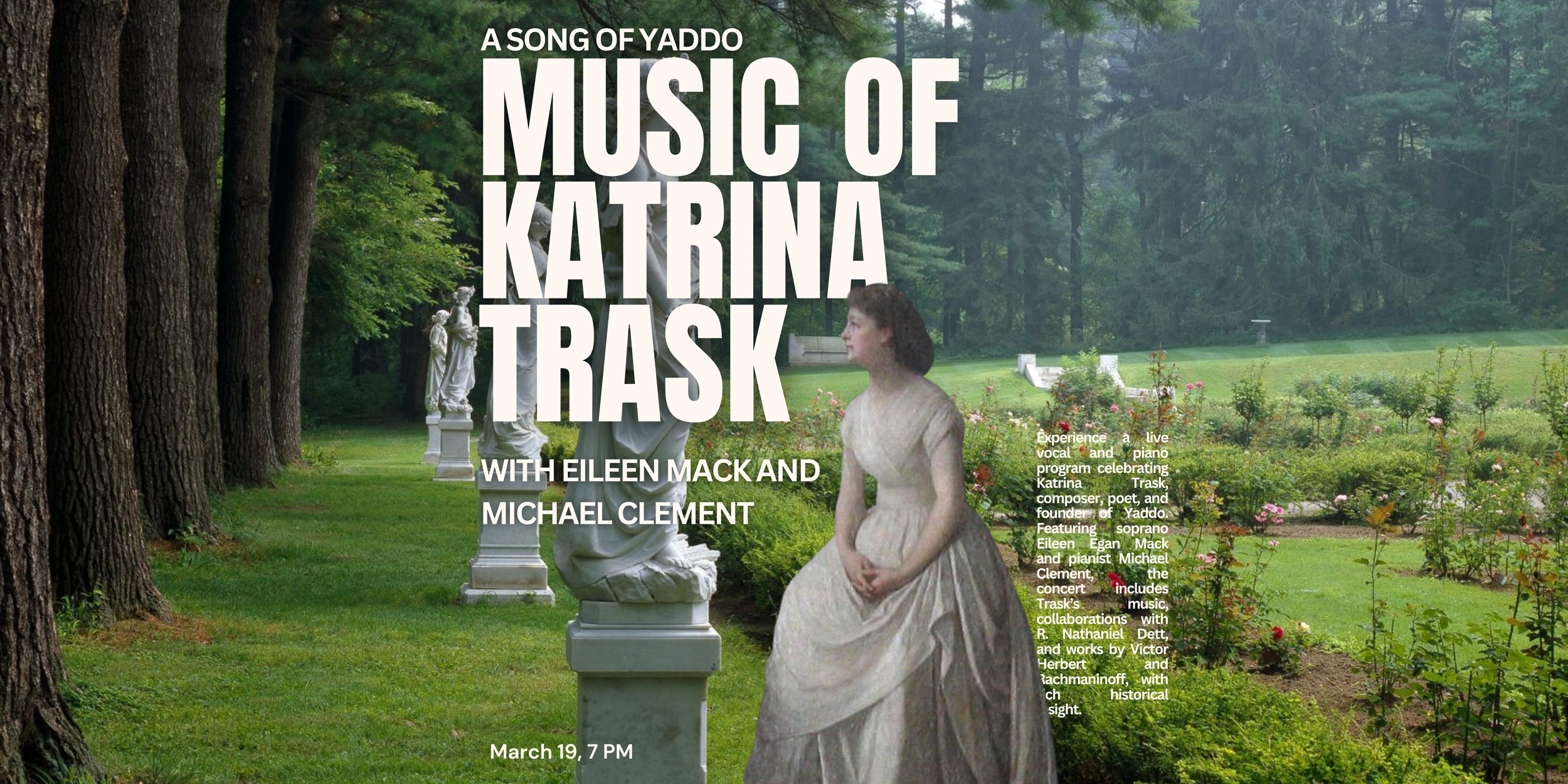 A Song of Yaddo: Music of Katrina Trask with Eileen Mack and Michael Clement