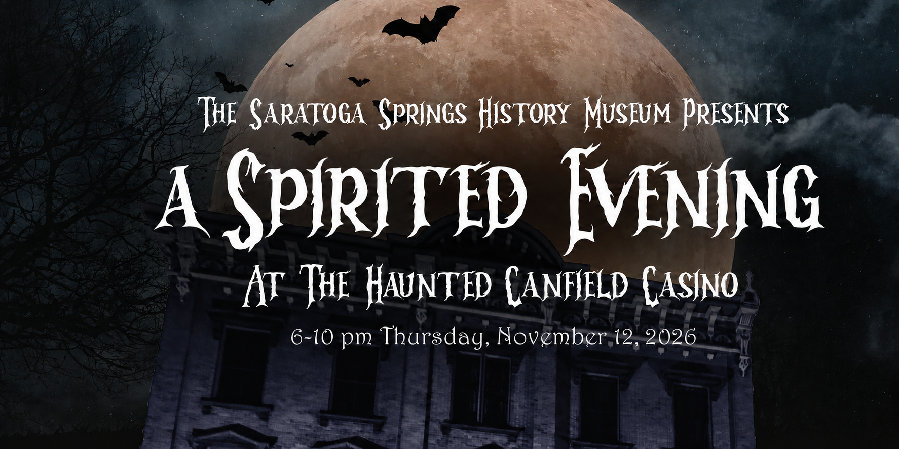 Spirited Evening at the Haunted Canfield Casino 