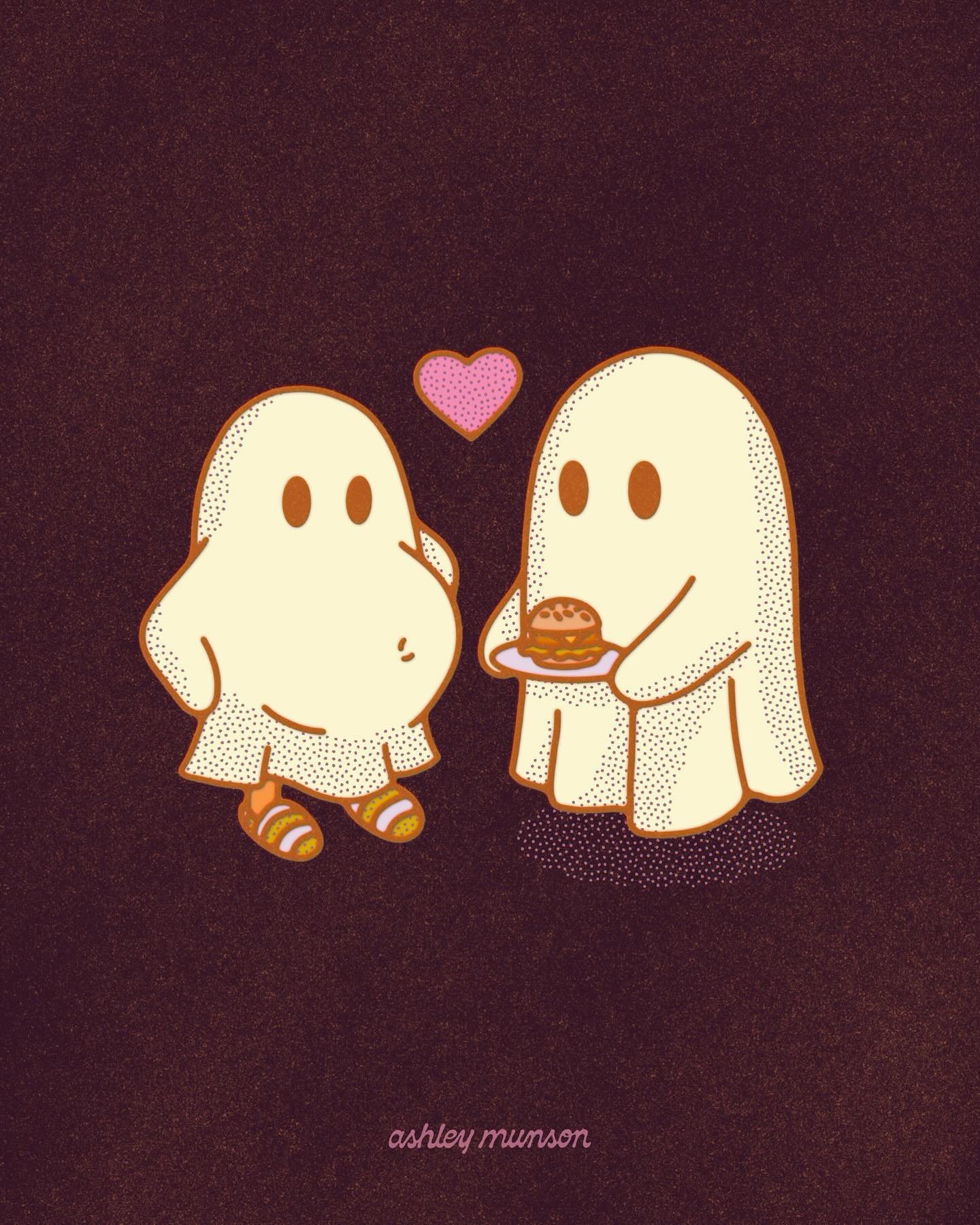 Life lately 🍔
.
.
.
.
.
.
#digitalillustration #ghostillustration #cuteghost #halloween #halloweenart #octoberart #october #ipaddrawing