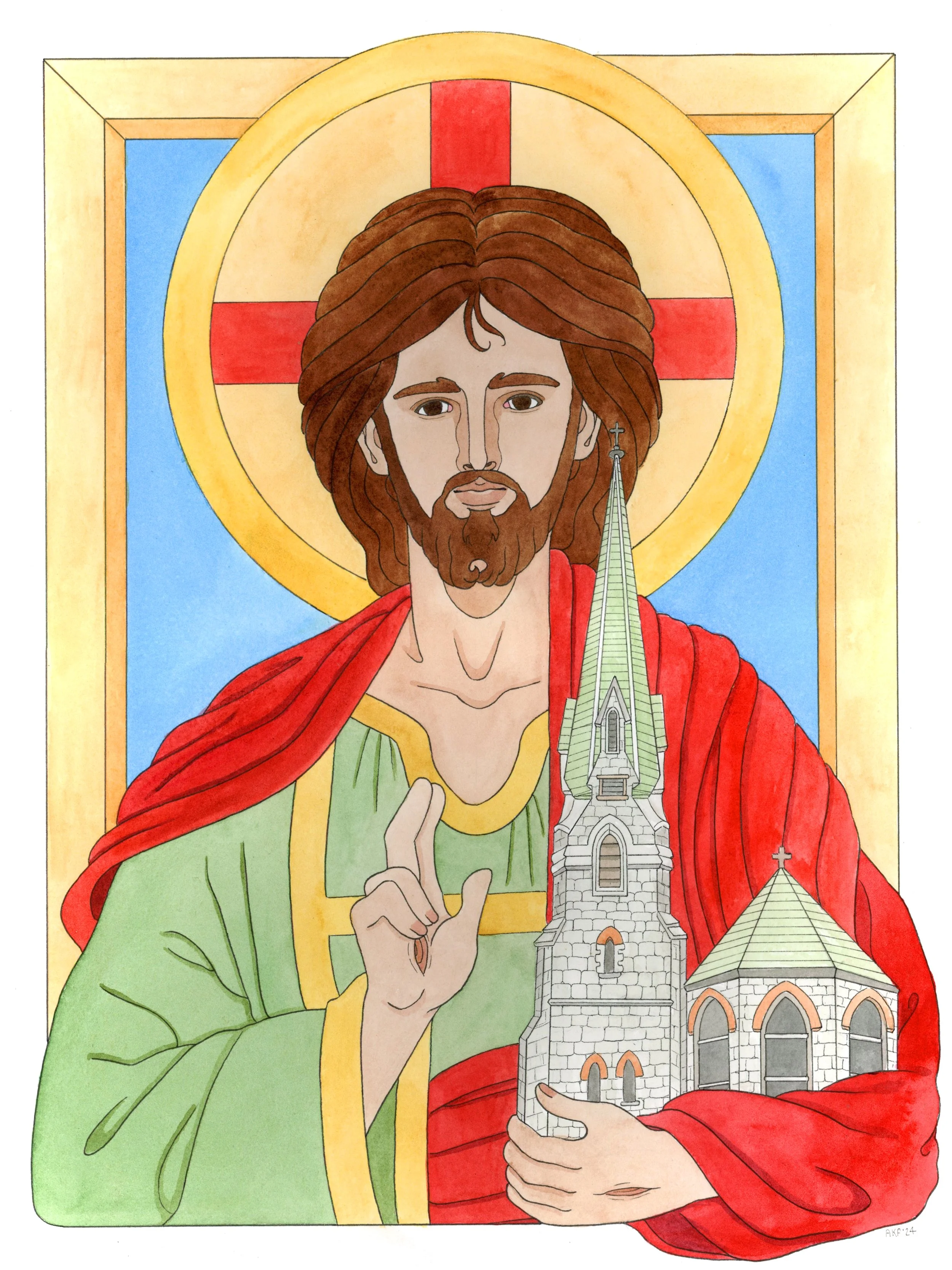 Christ Cradling His Church - 2025